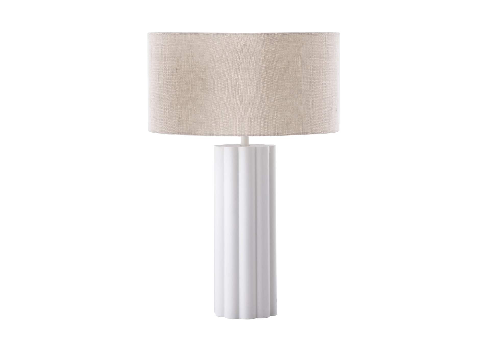 Latur Cream Table Lamp image 1
