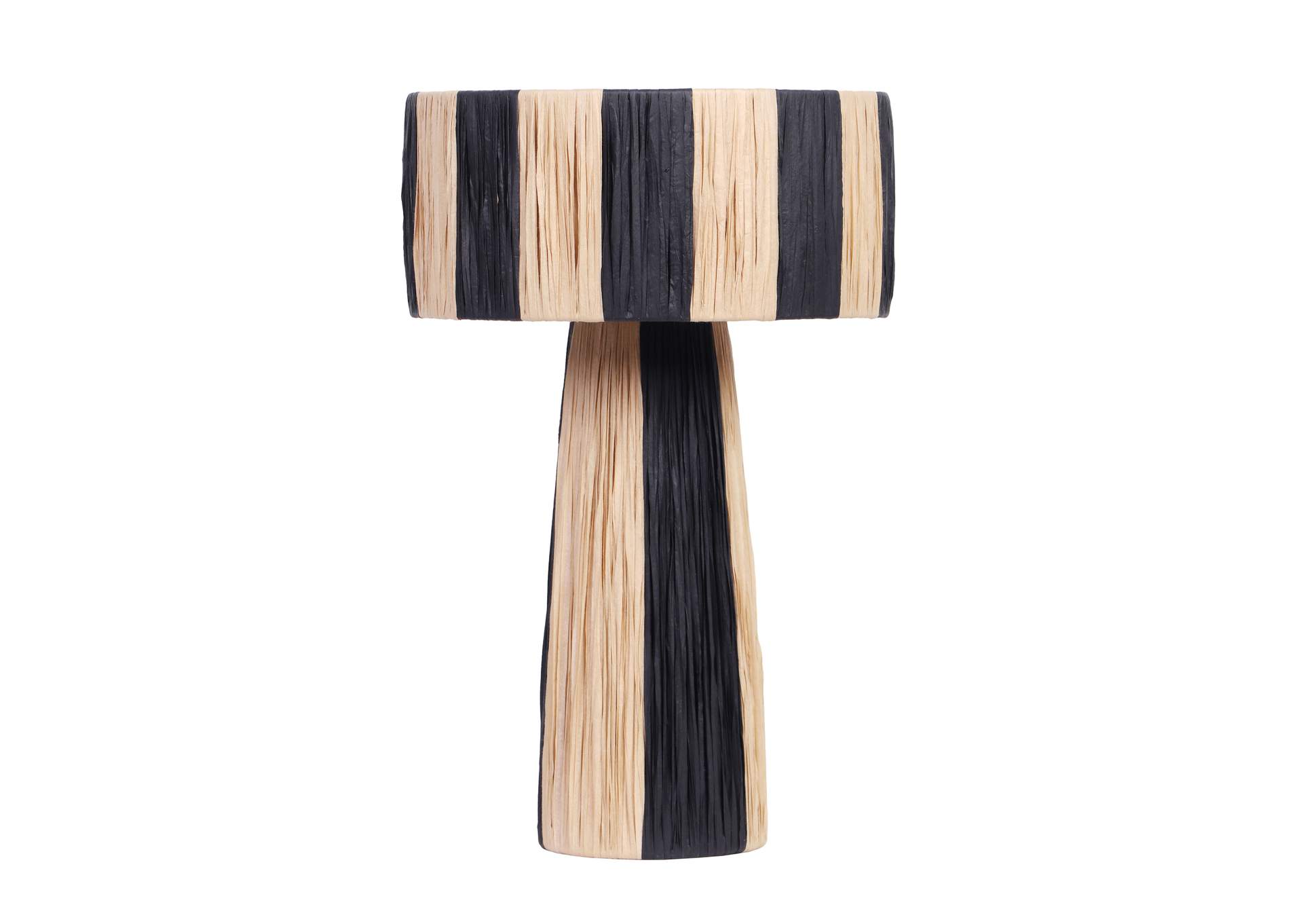 Shelby Raffia Two - Tone Table Lamp image 1