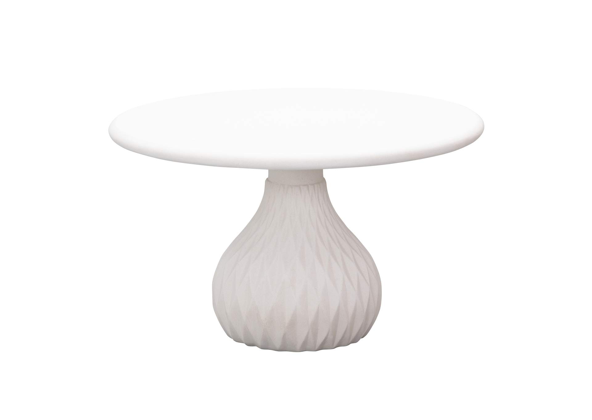 Tulum Ivory Concrete Coffee Table image 1