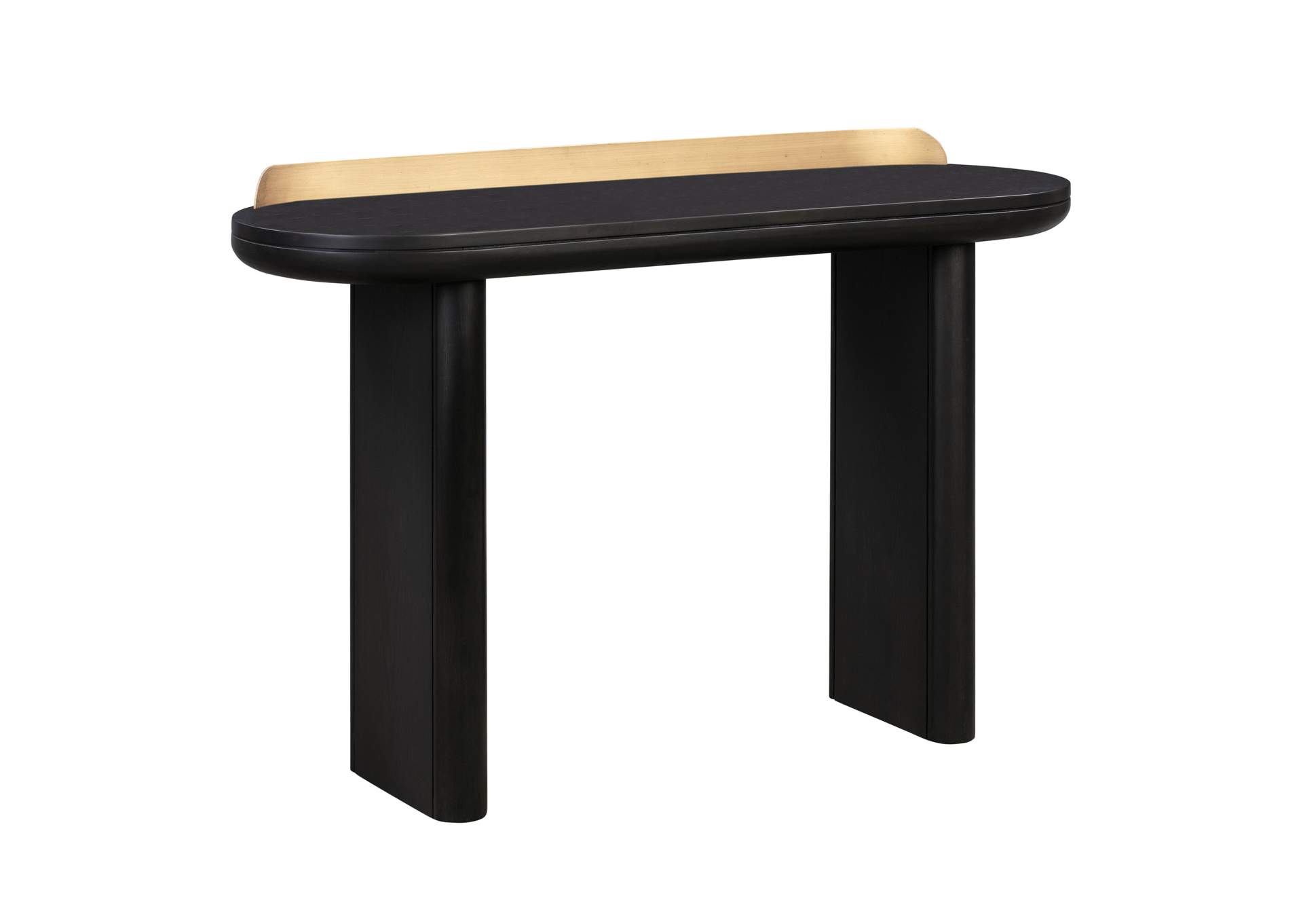 Braden Black Desk - Console Table image 1