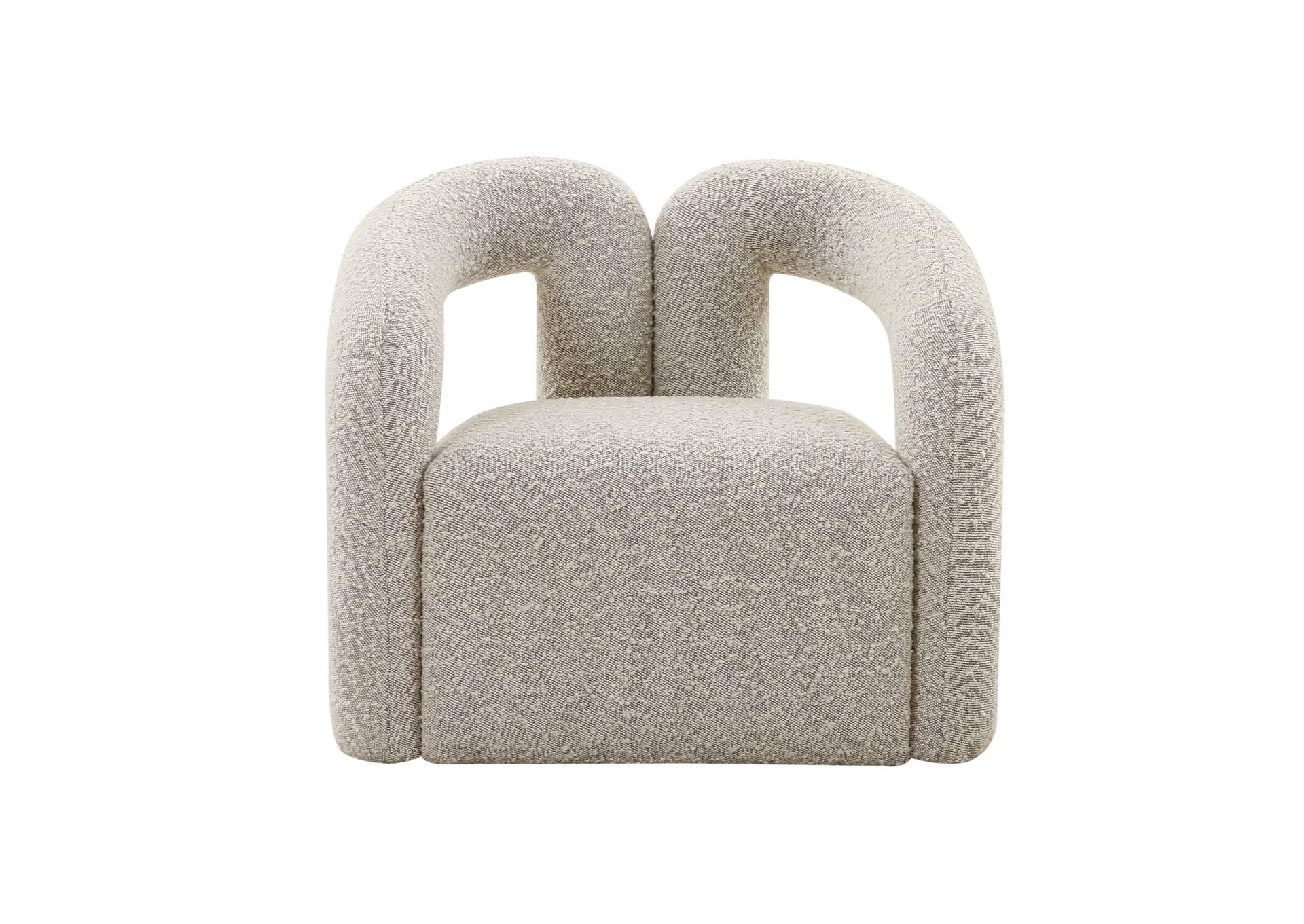 Jenn Speckled Boucle Accent Chair image 1
