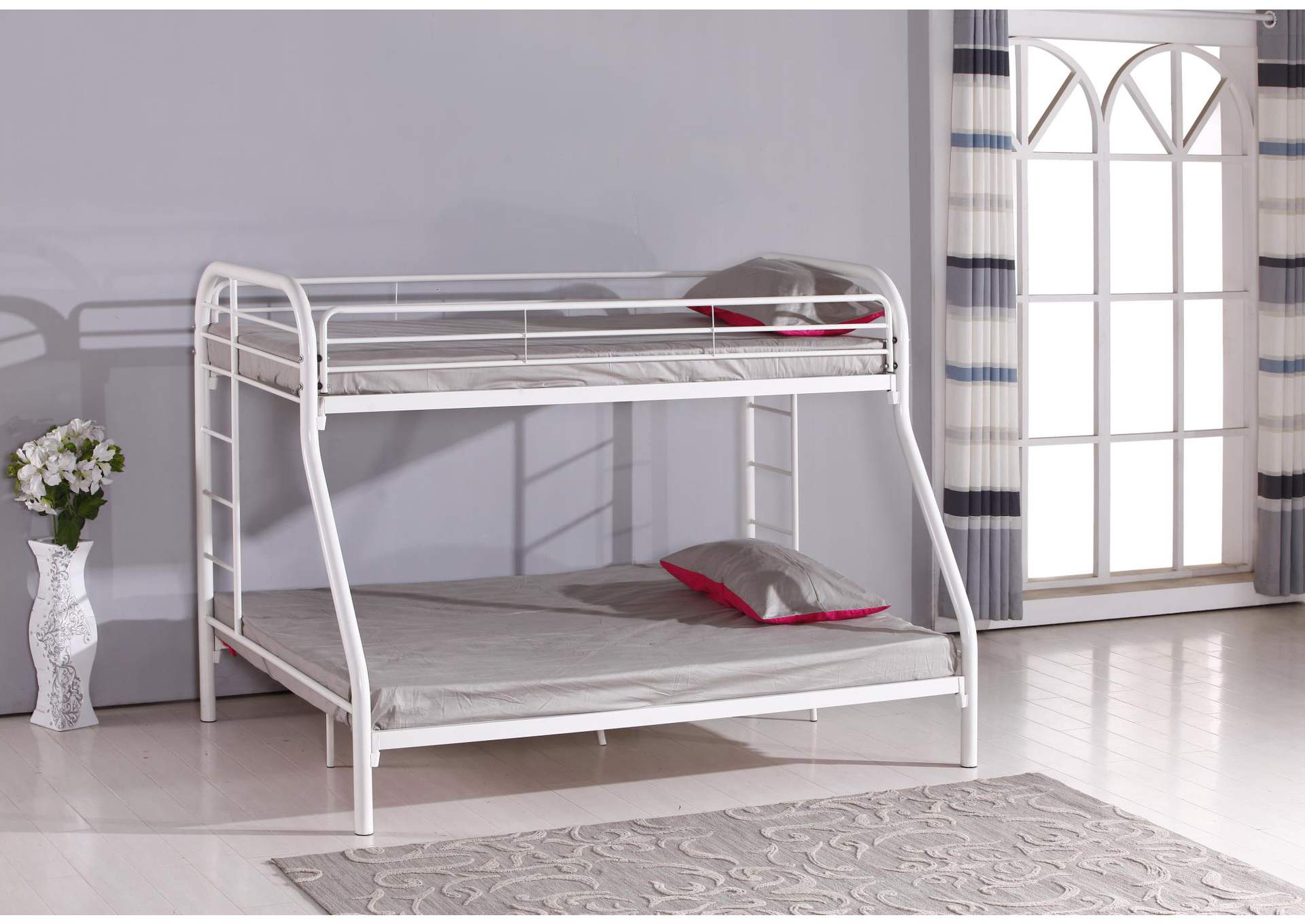 White T - F Bunk Bed image 1