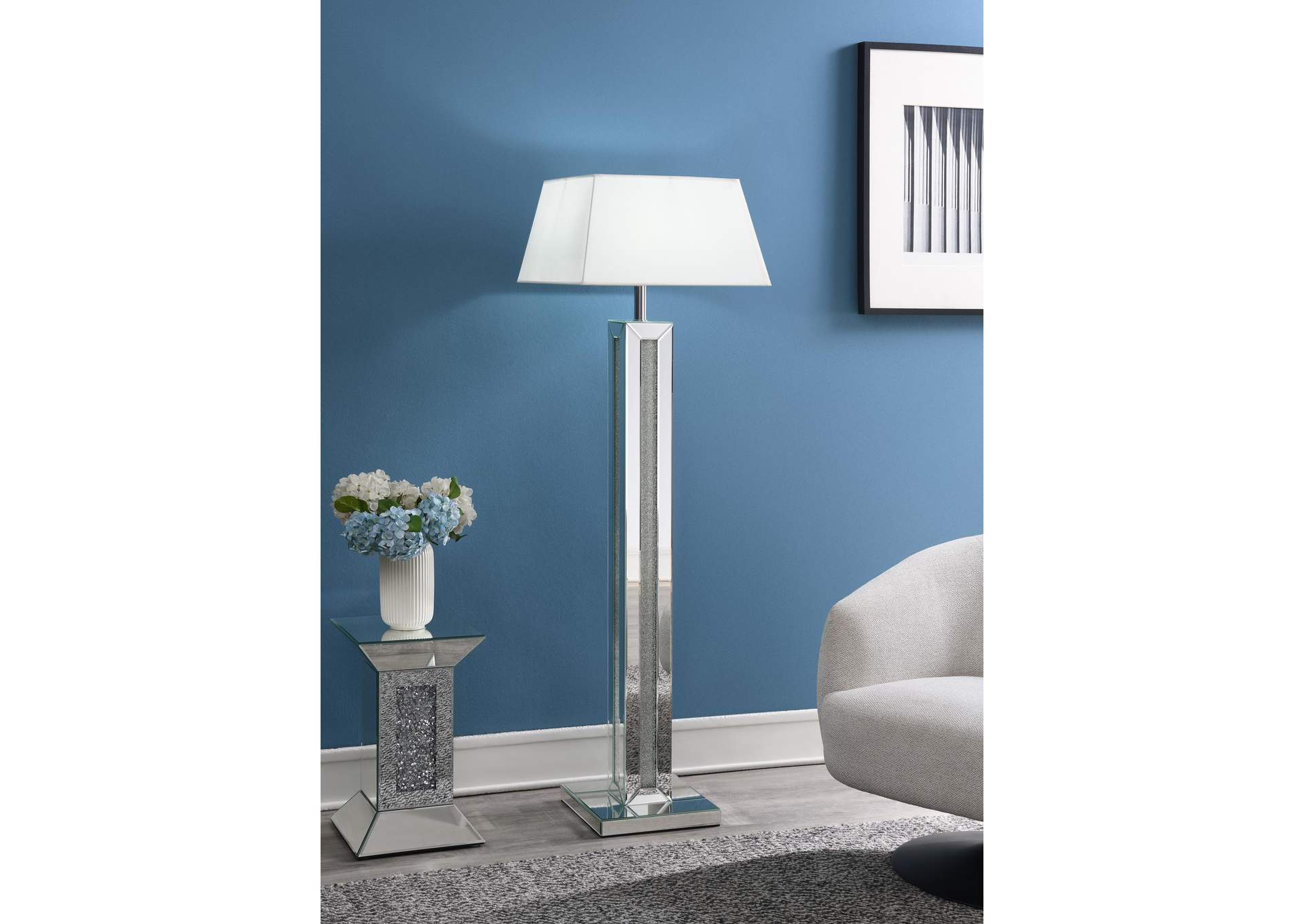 Led Floor Lamp (Sold With Lamp Shade A1000 - B) image 1