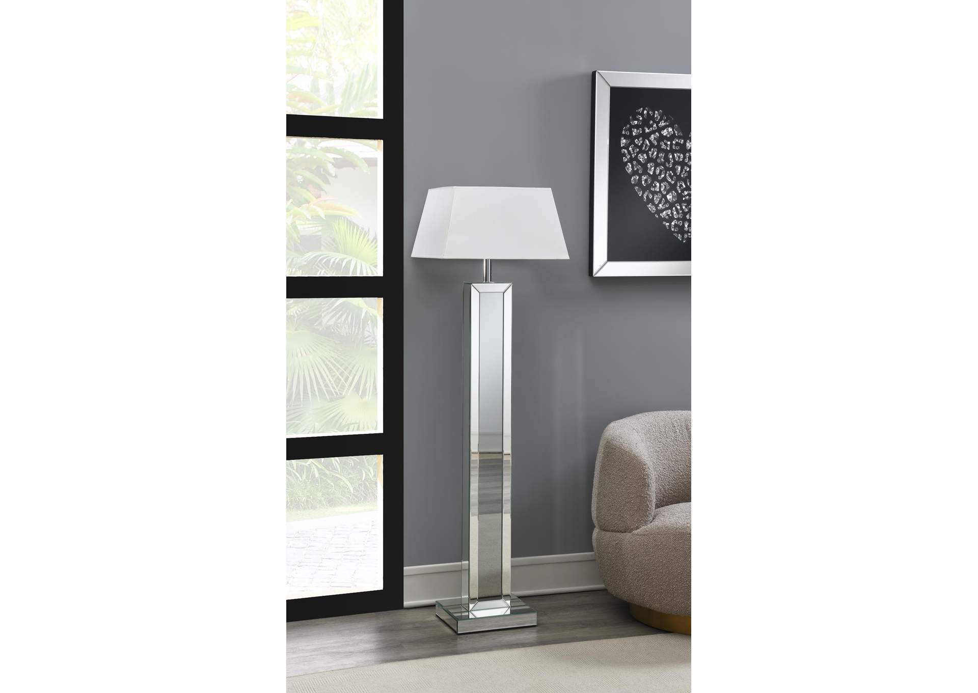 Led Floor Lamp (Sold With Lamp Shade A1000 - B) image 1