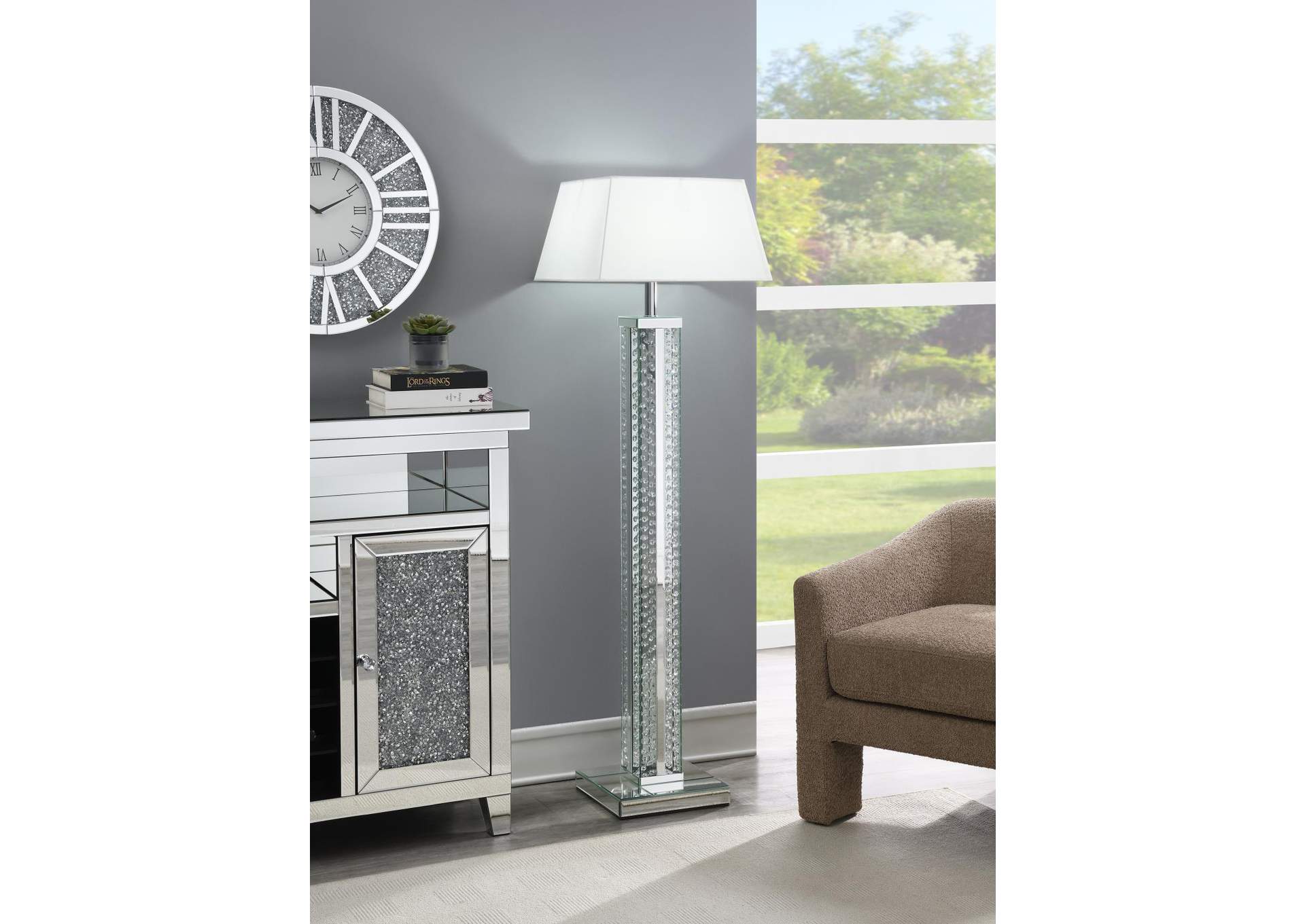 Led Floor Lamp (Sold With Lamp Shade A1000 - B) image 1