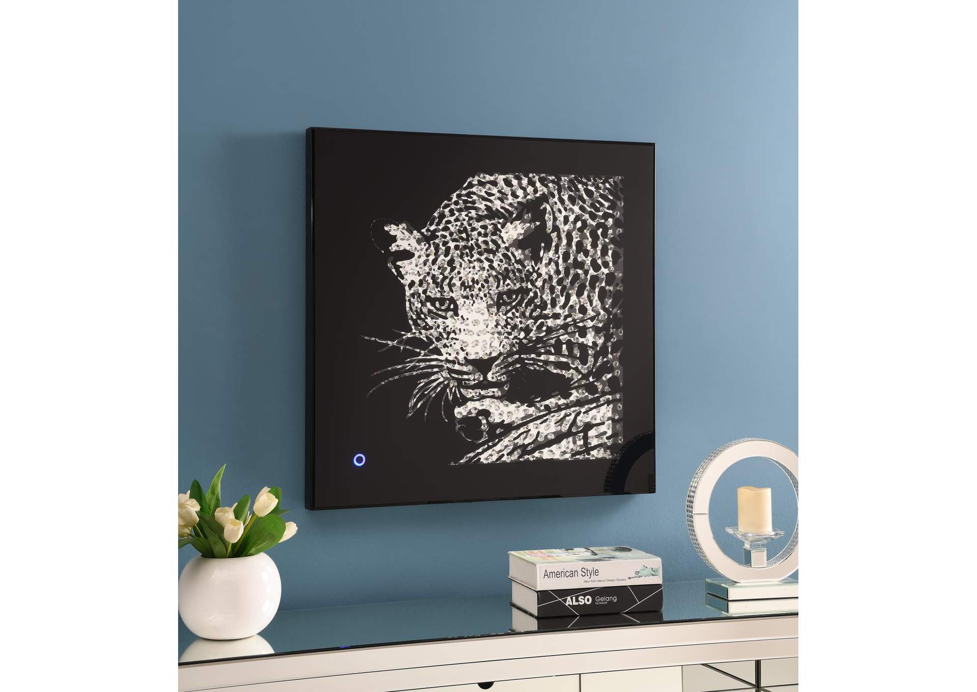 Led Wall Art (Leopard) image 1