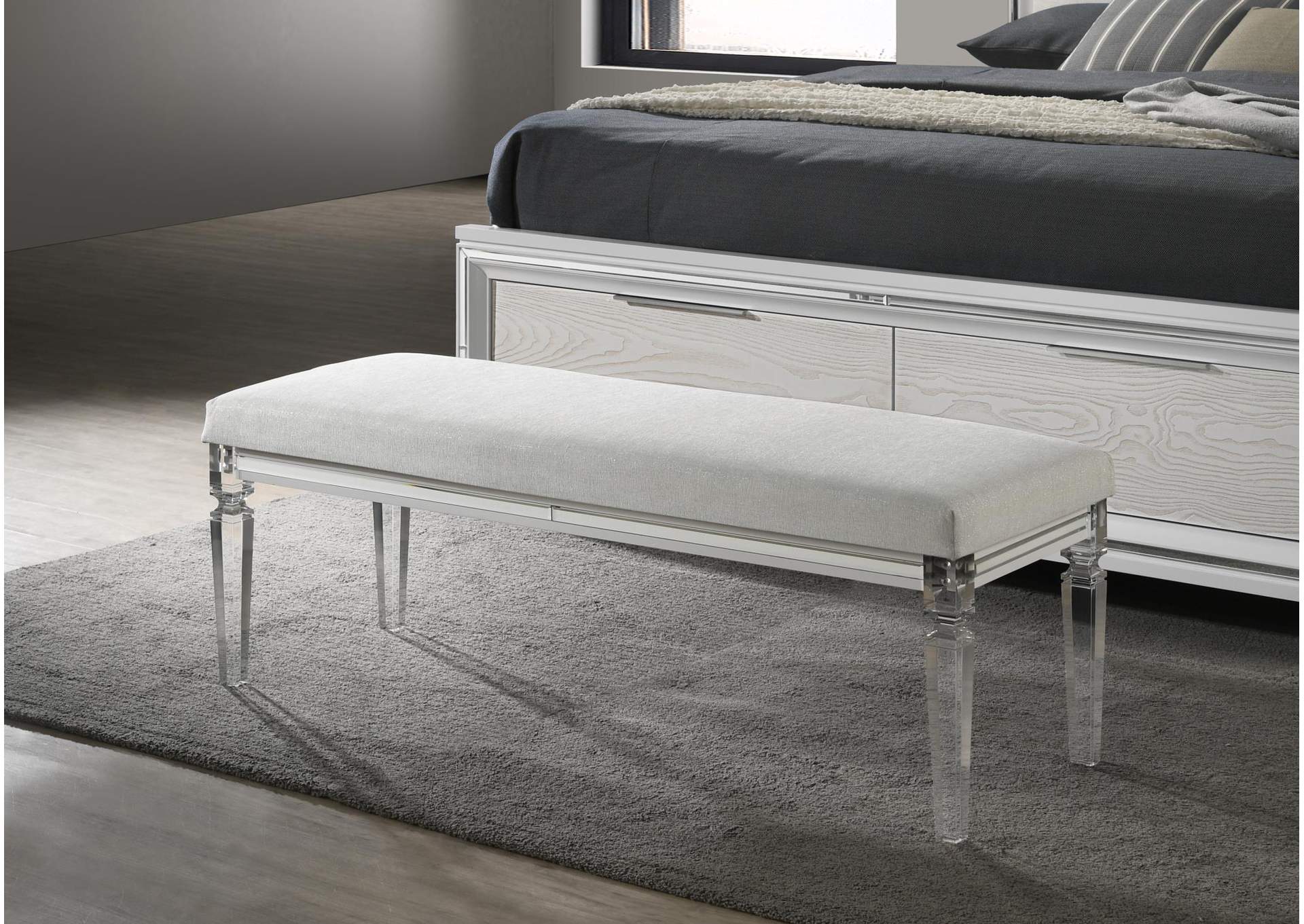 Pale Almond Bench image 1