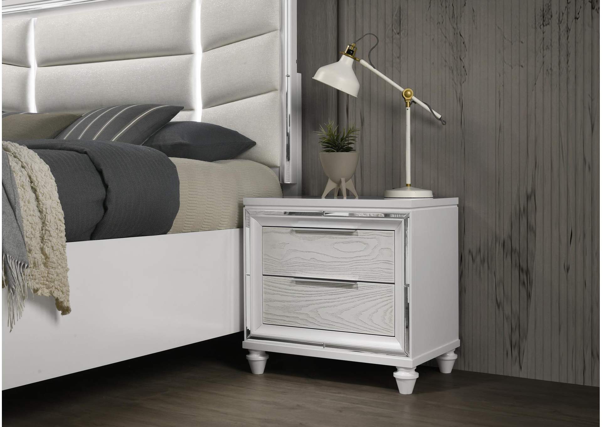 Pale Almond Nightstand image 1