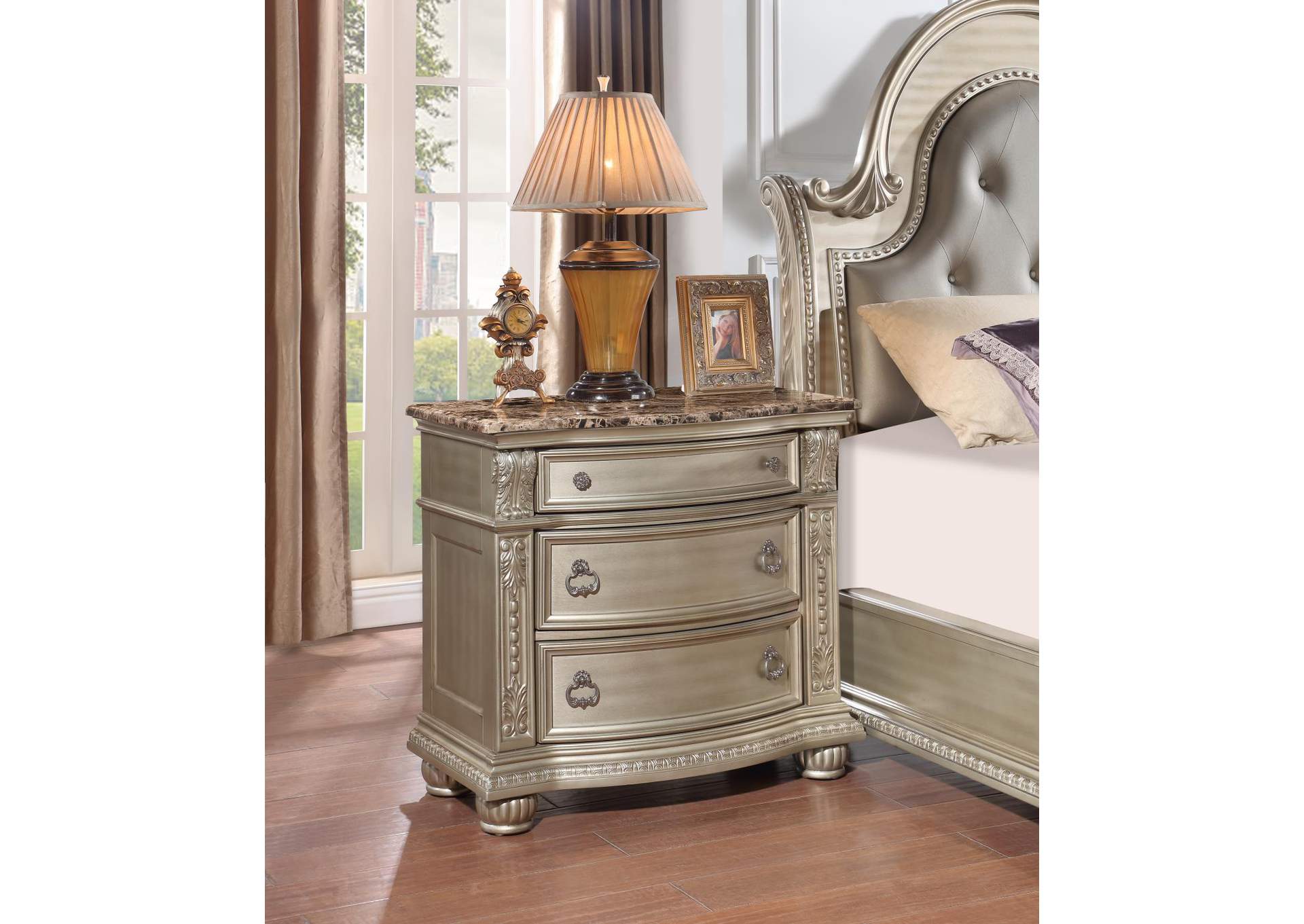 Champagne Nightstand image 1