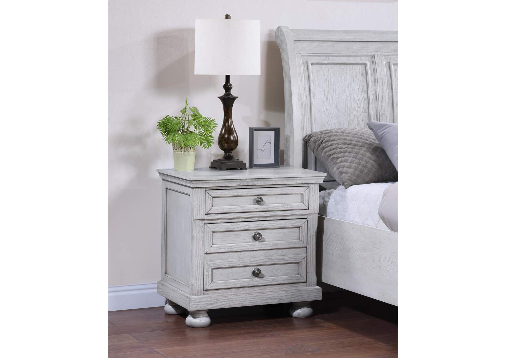 White Nightstand image 1