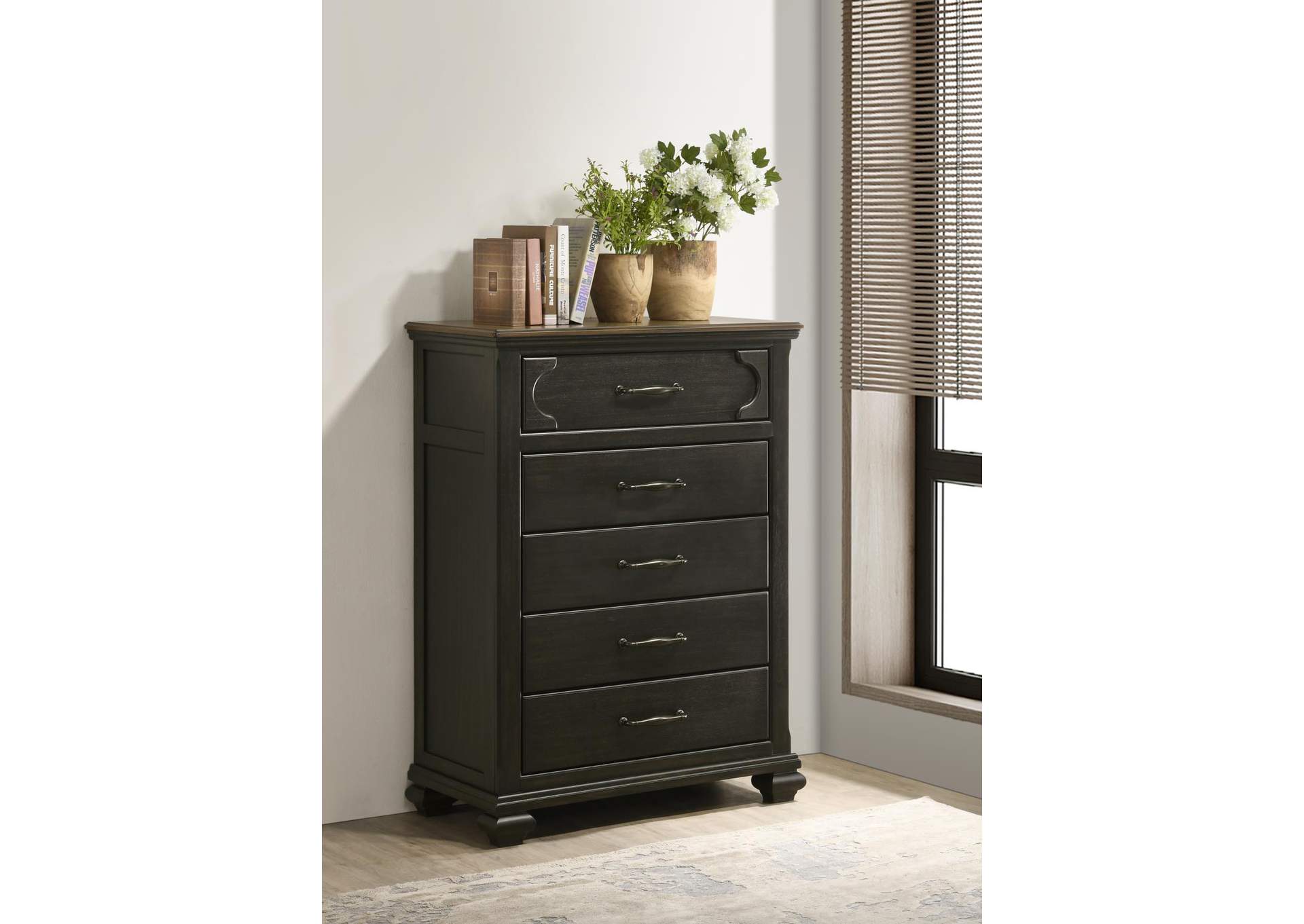 Charcoal Black Chest image 1