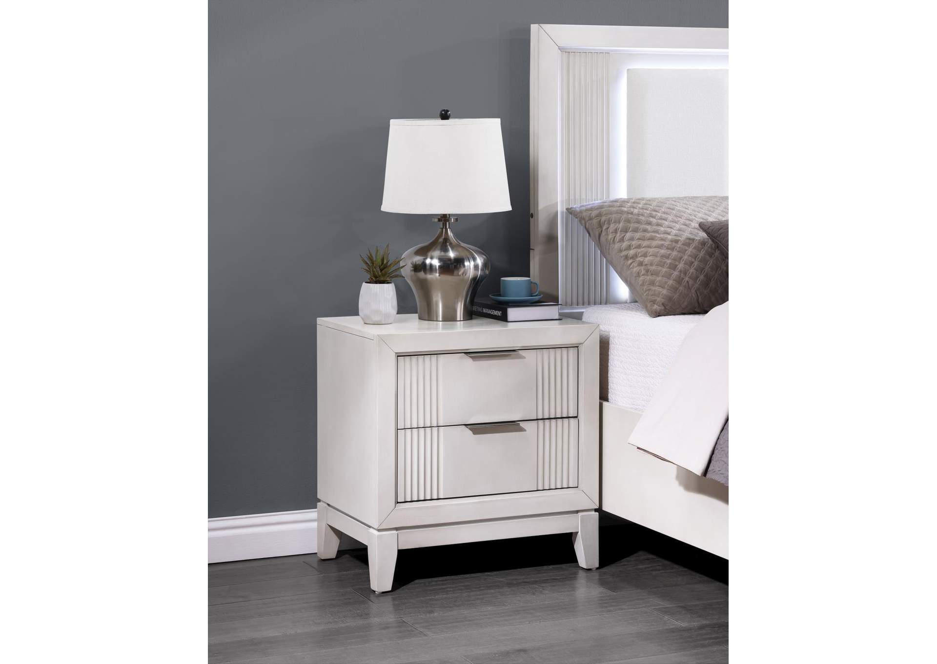 Beige Nightstand image 1