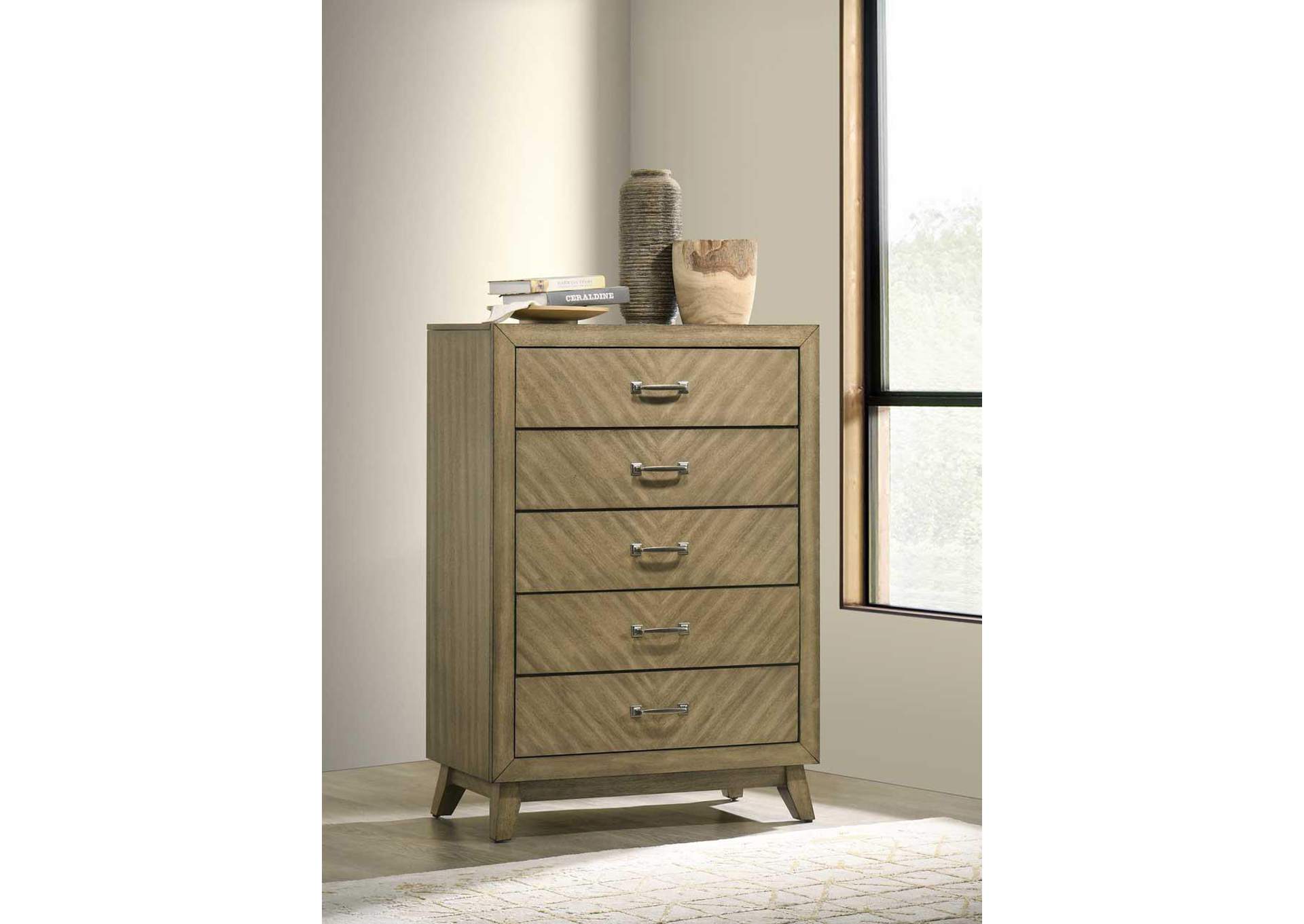 Antique Gray Chest image 1