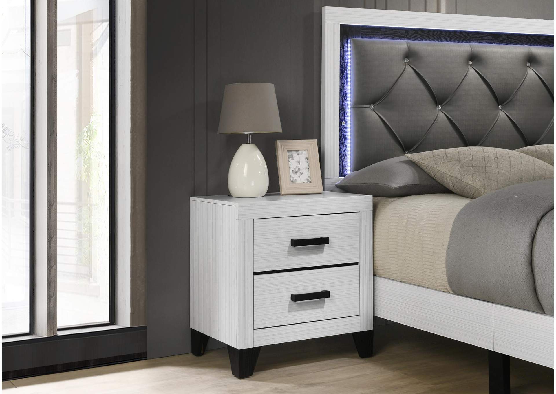 White Nightstand image 1