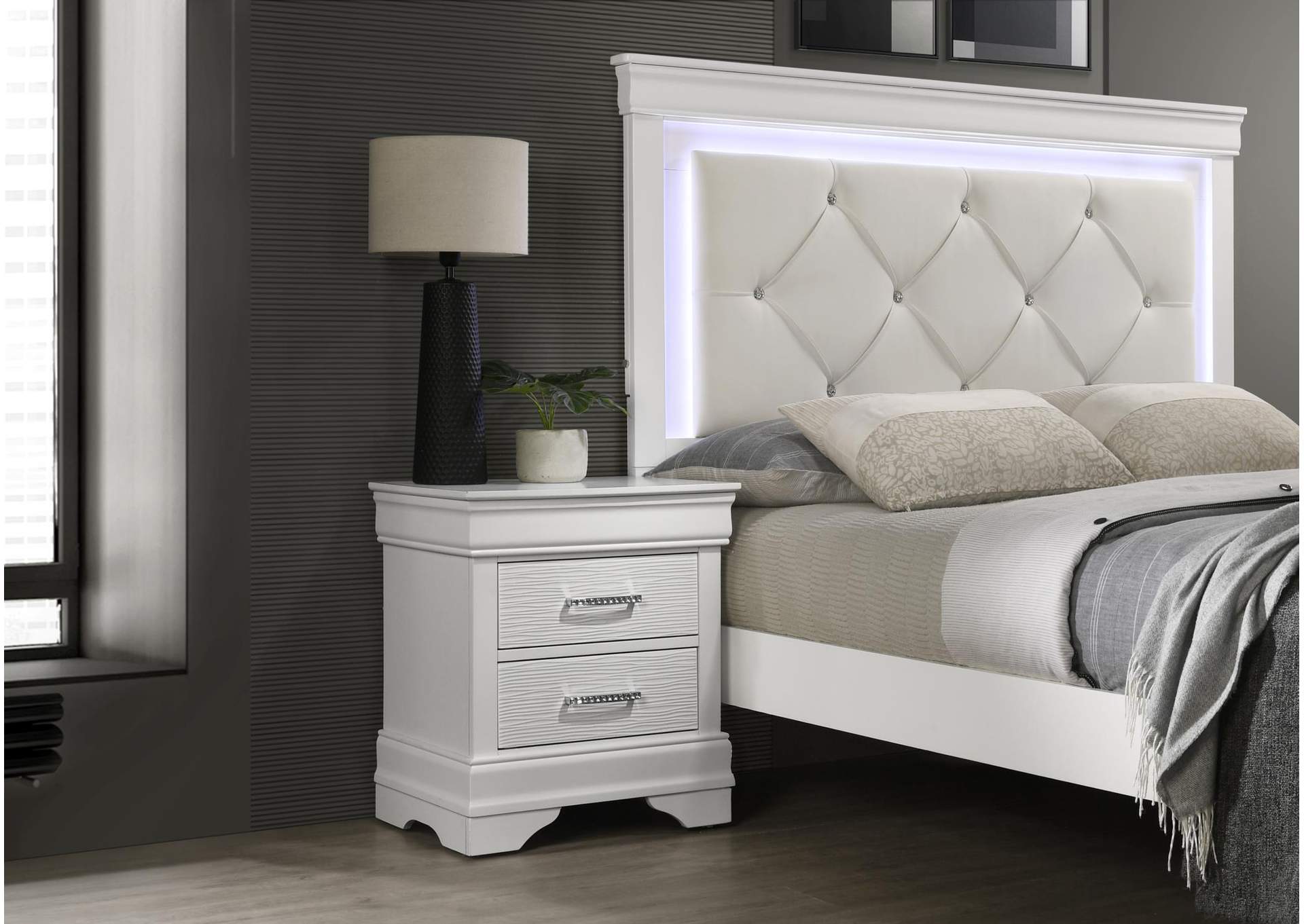 White Nightstand image 1