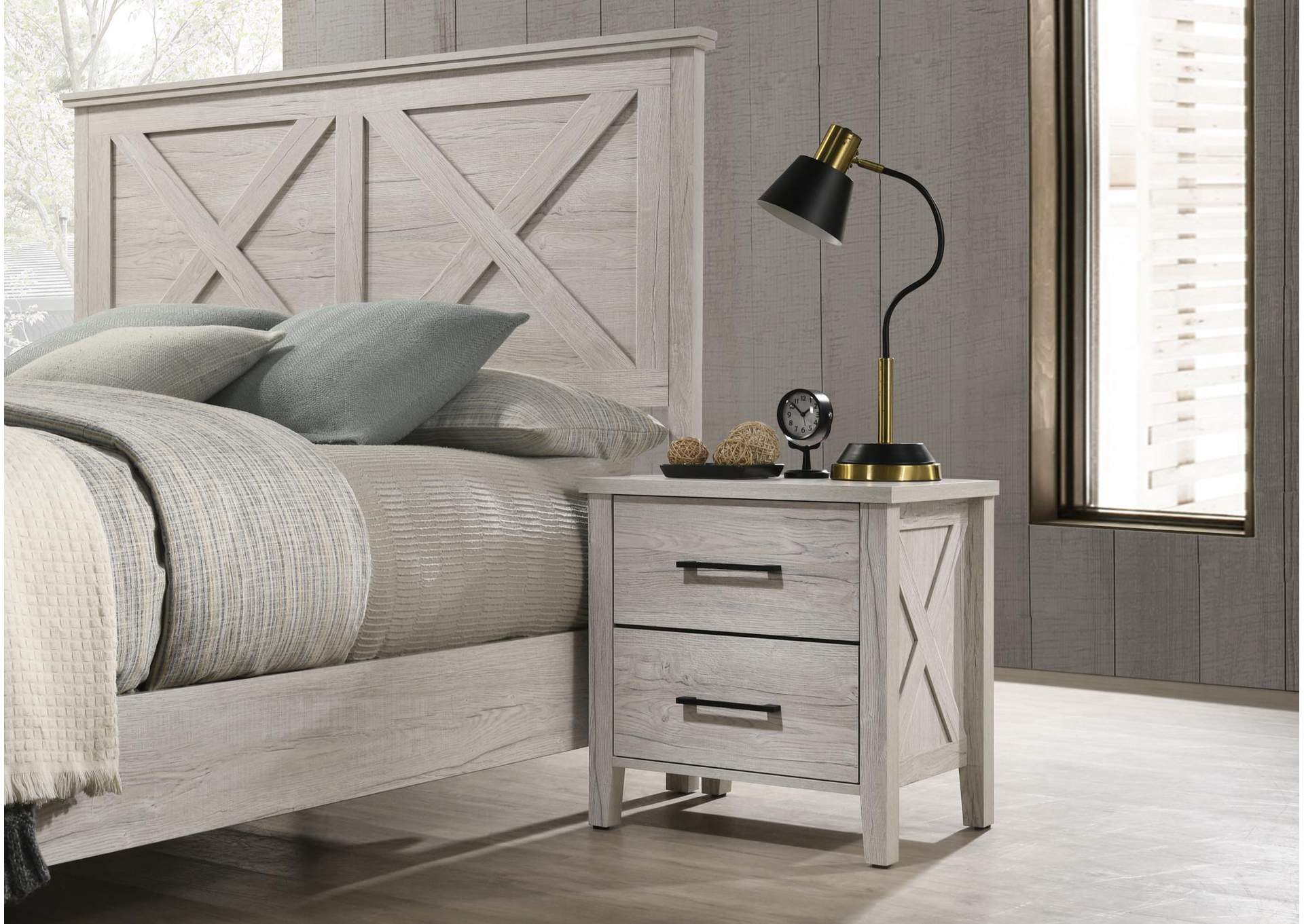 White Nightstand image 1