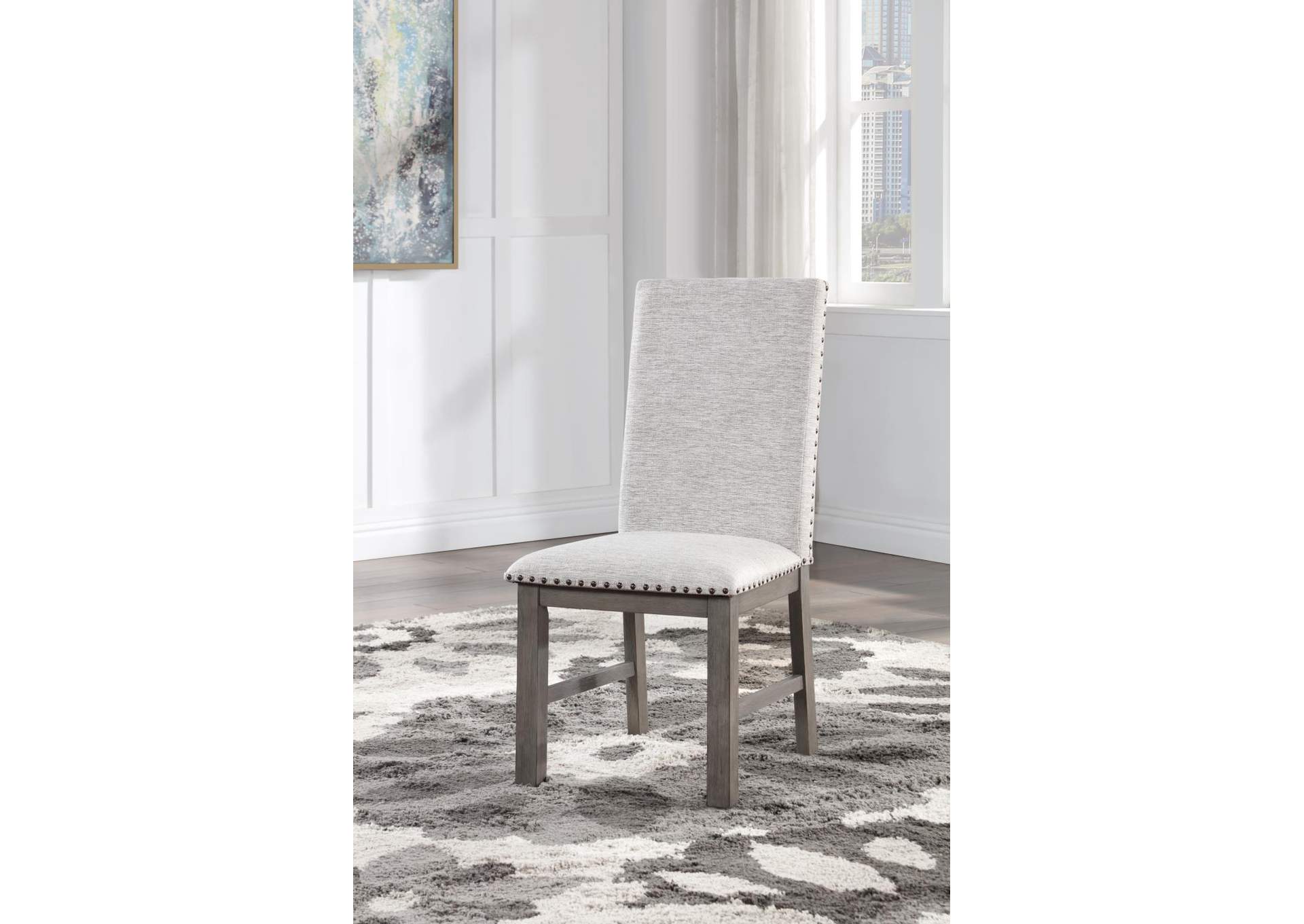Dining Table & 6 Chairs image 1