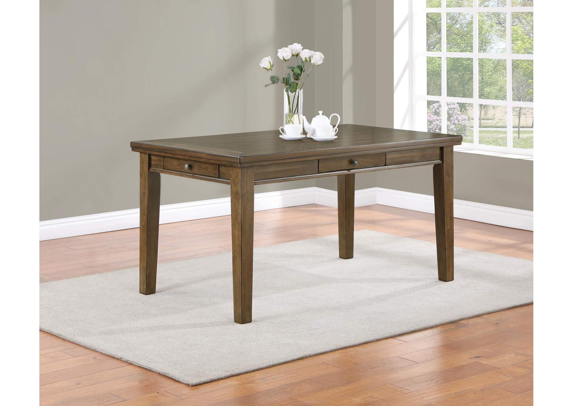 Brown Dining Table image 1
