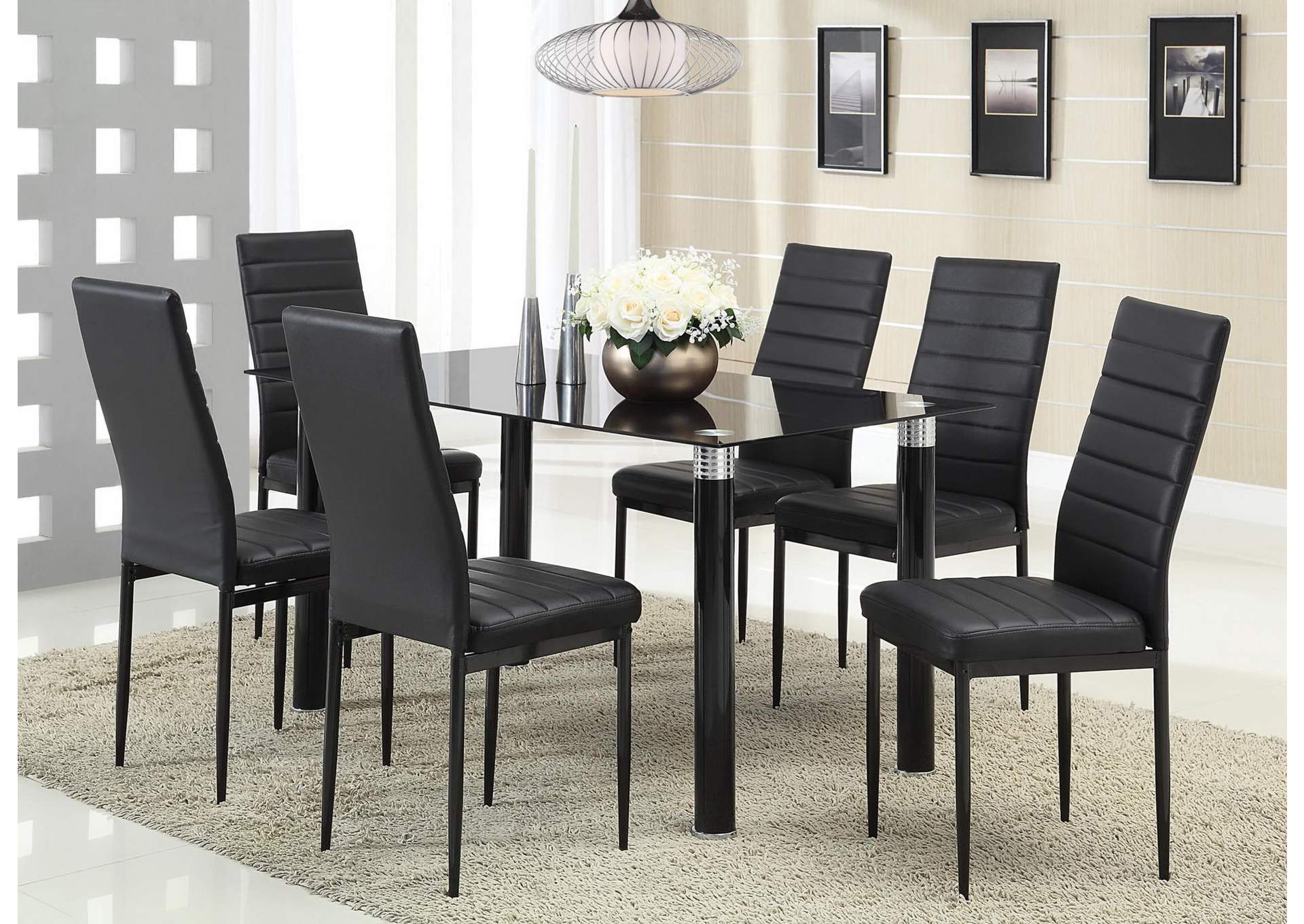 Black Dining Side Chair (Price Per Chair - Moq 2) image 1