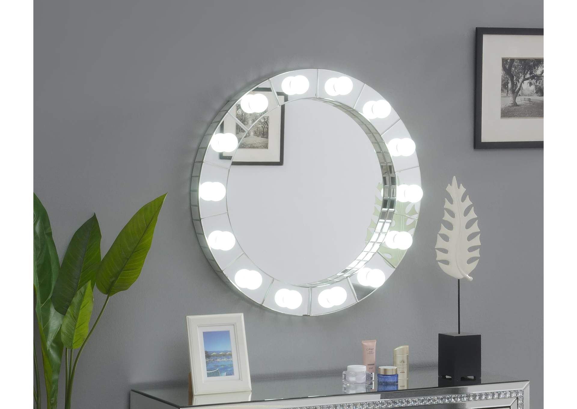 Glamour Led Wall Decor Mirror image 1