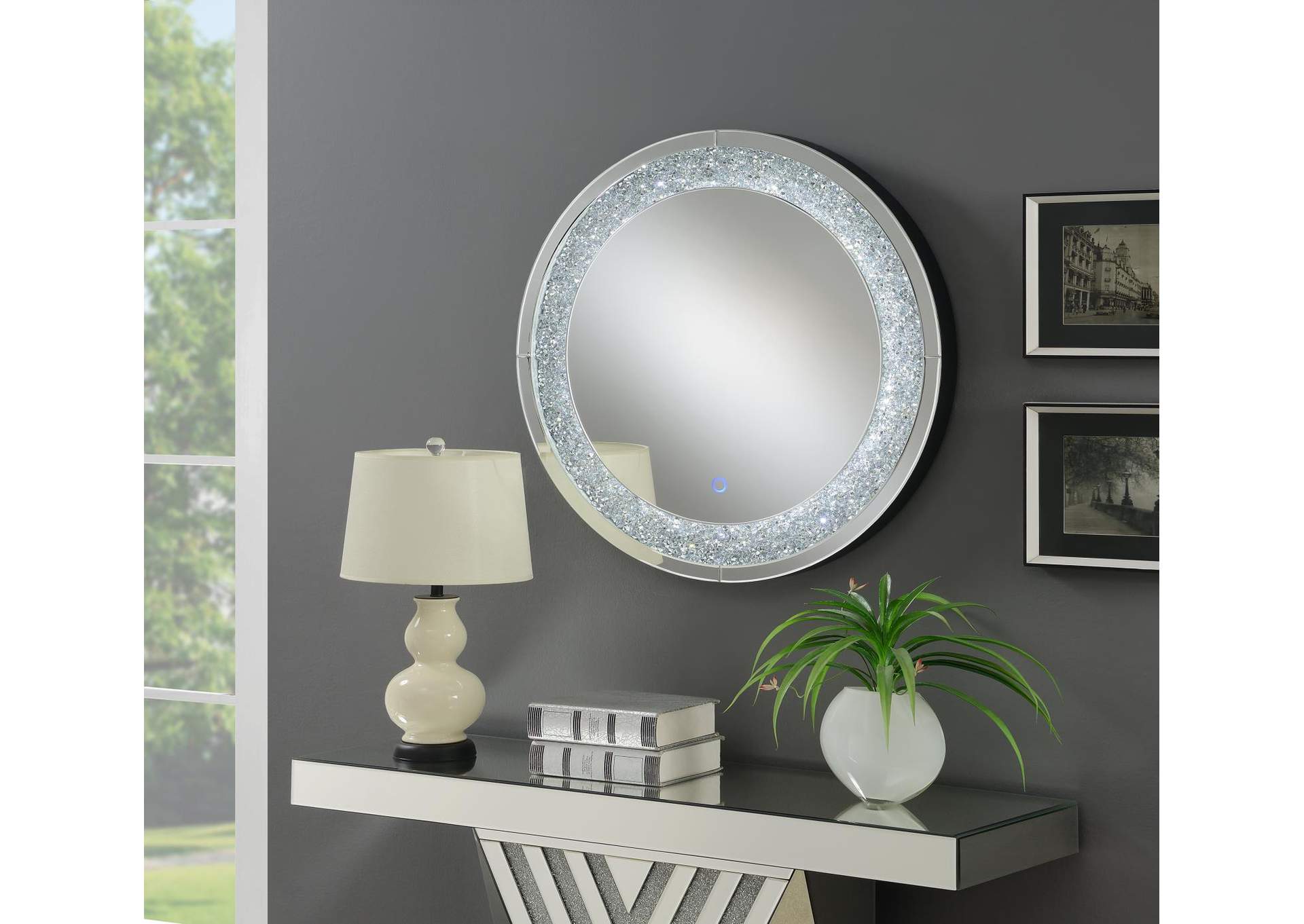 Glamour Led Wall Decor Mirror image 1