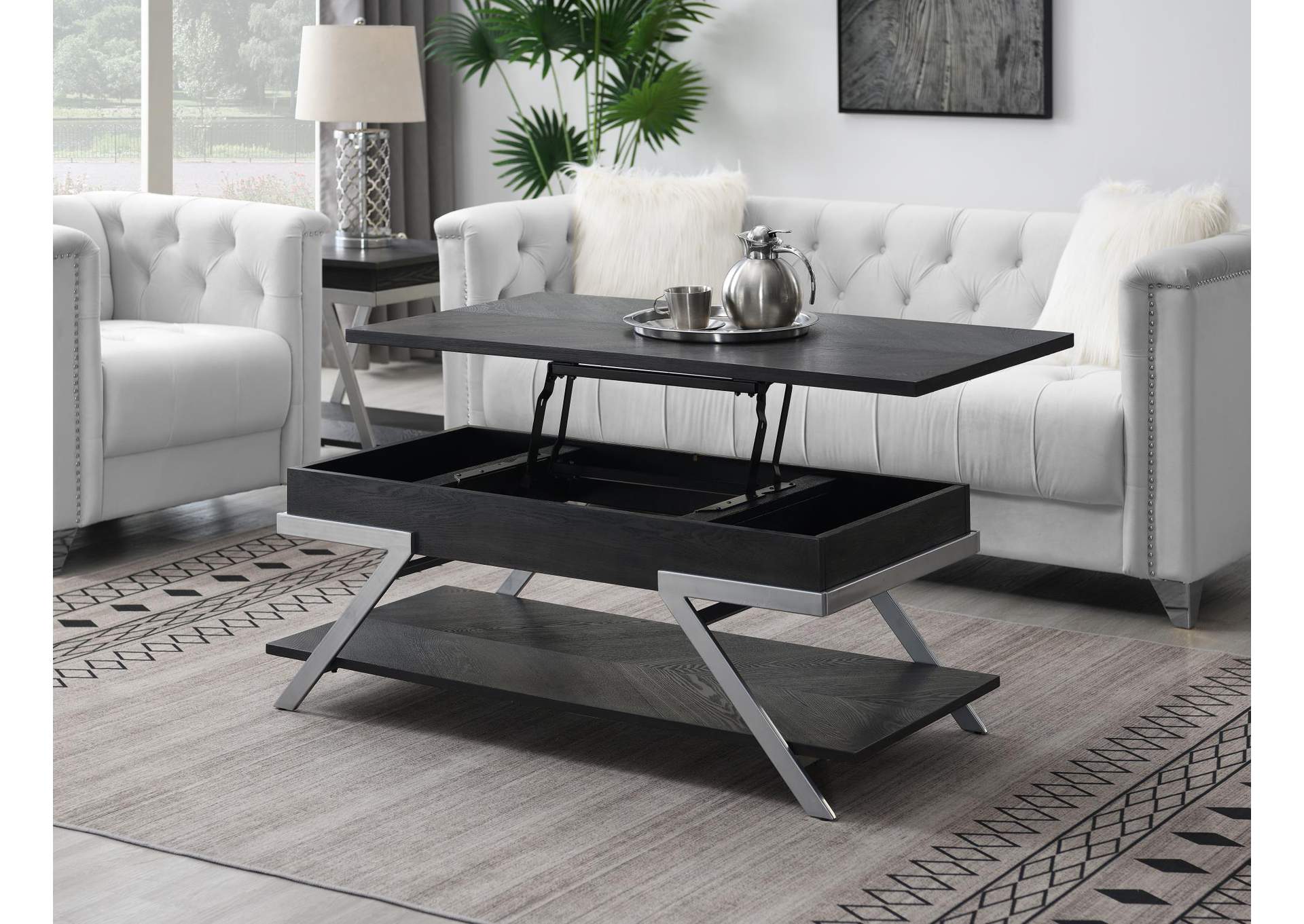 Gray Coffee Table image 1
