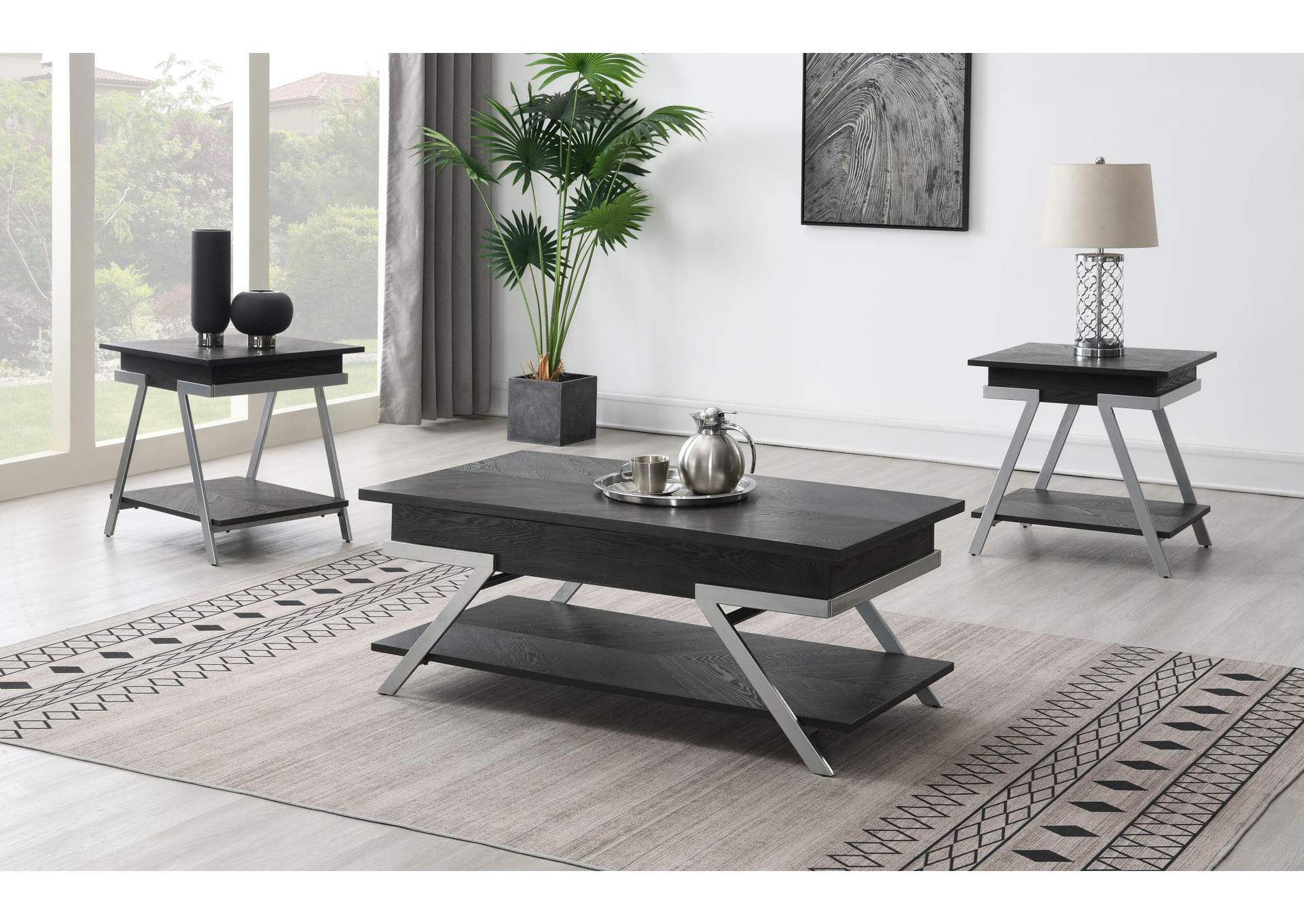 Coffee Table - 2 End Tables image 1
