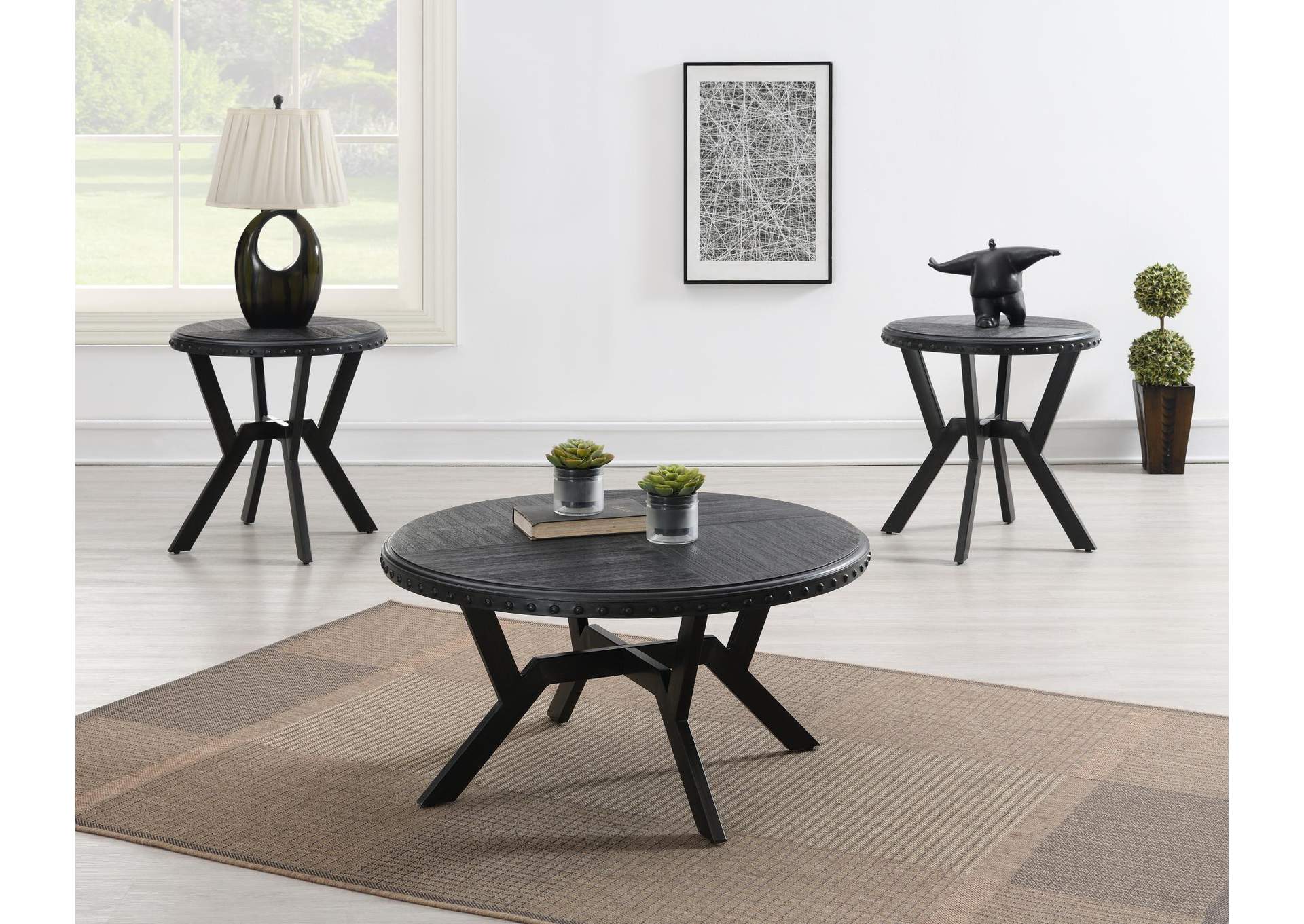 Coffee Table - 2 End Tables image 1