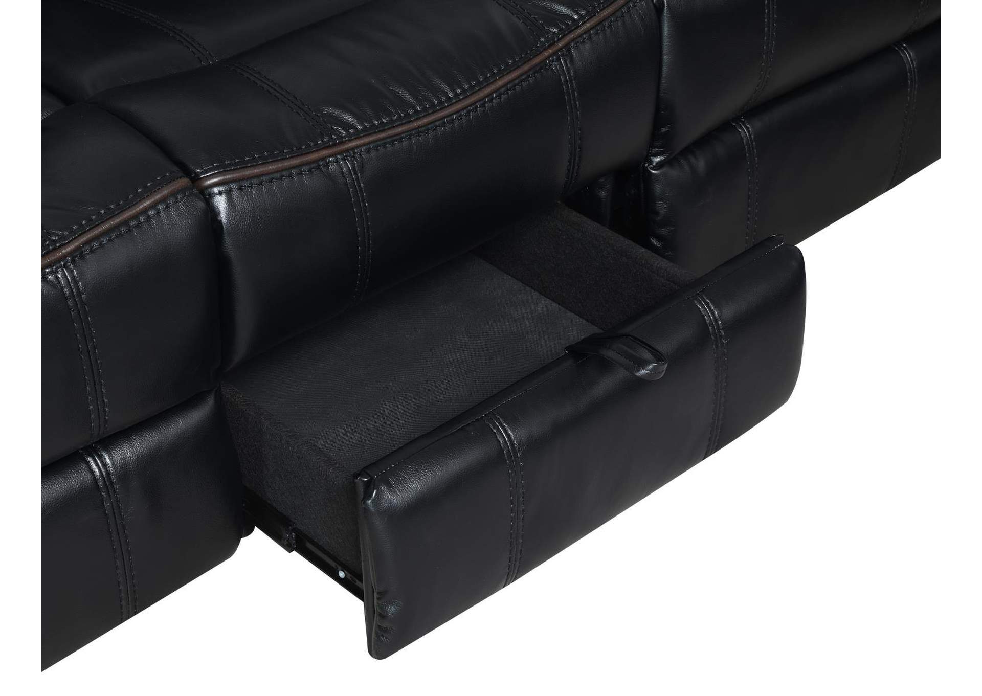 Black Motion Sofa image 1