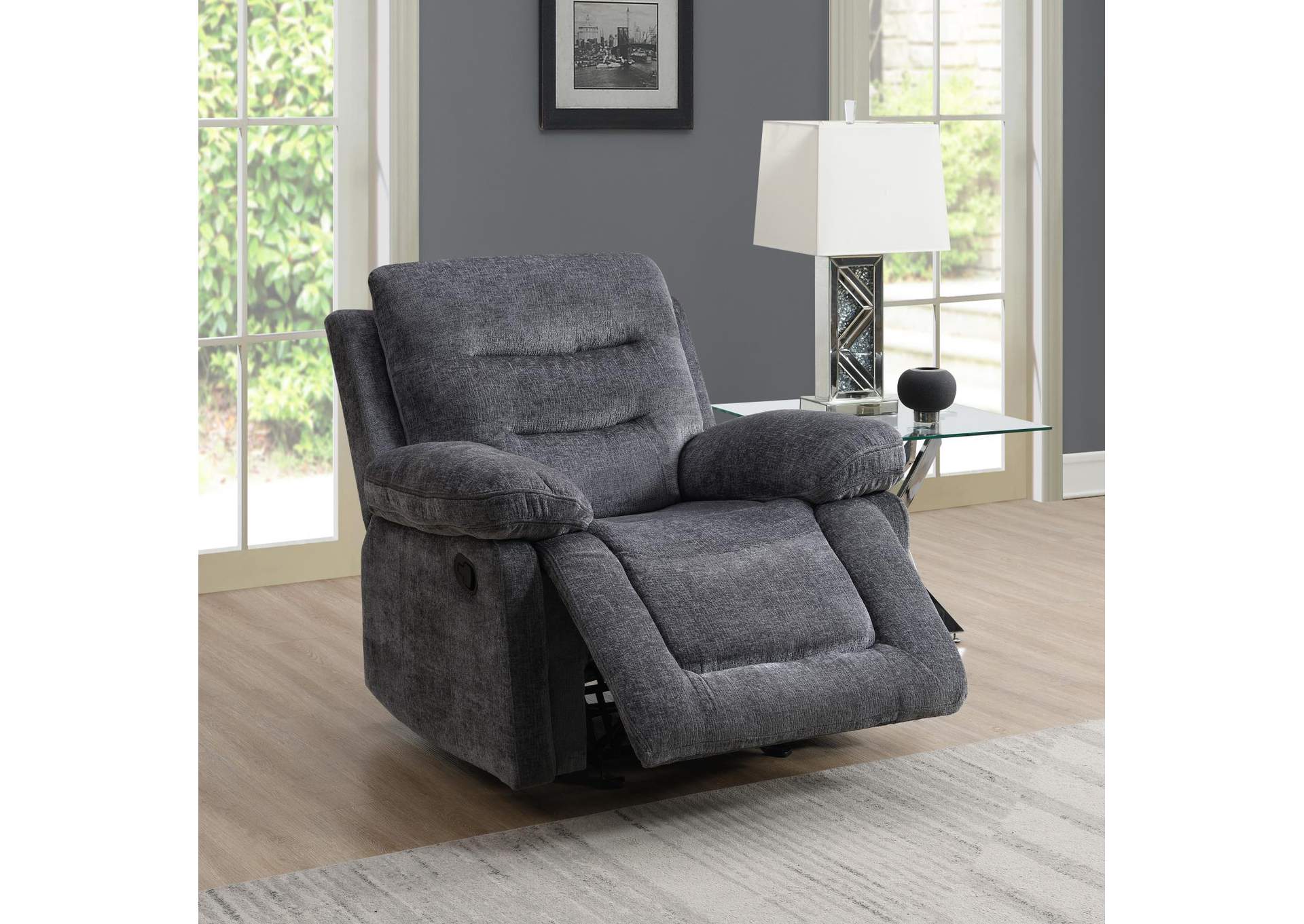 Gray Motion Glider Chair image 1