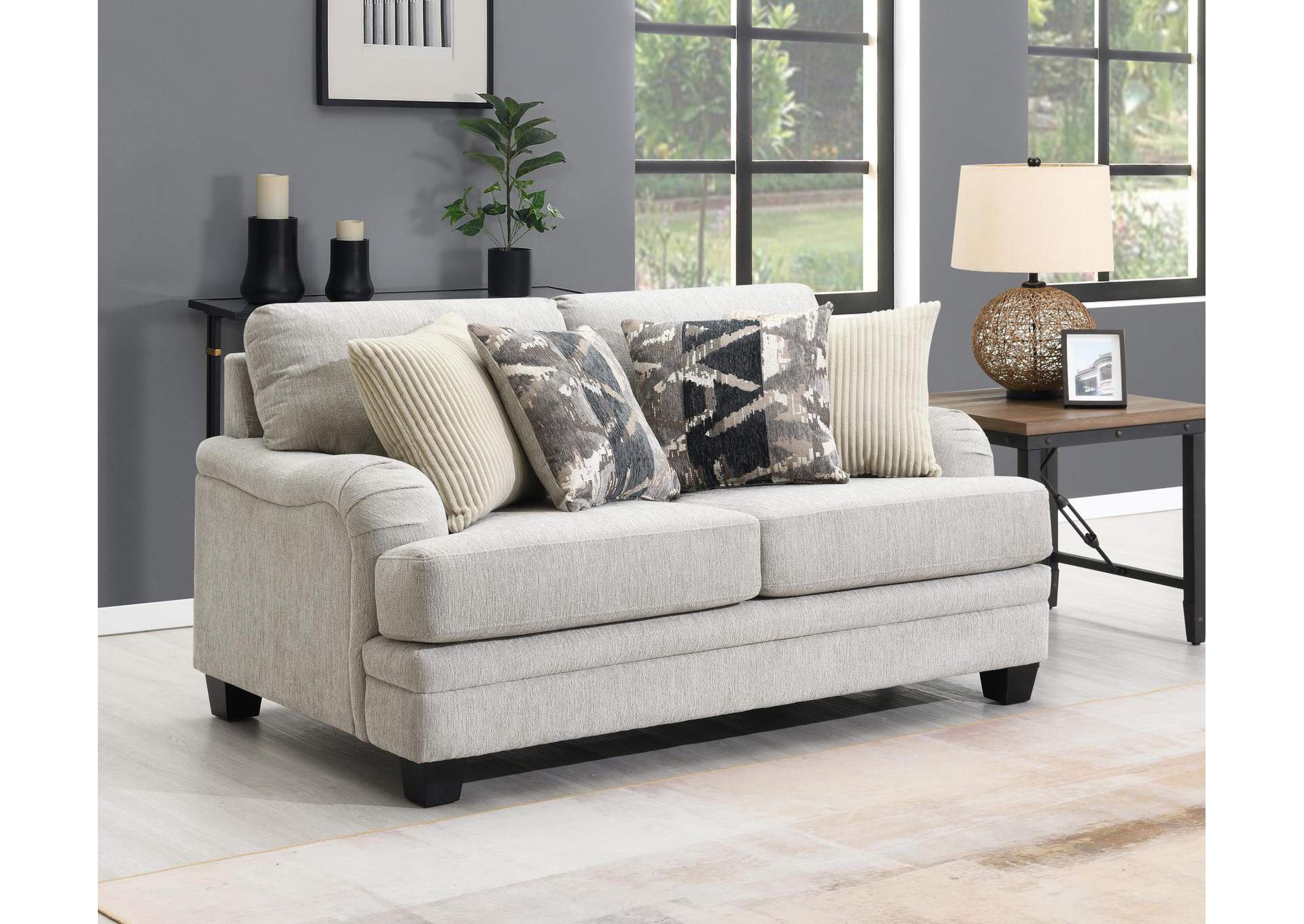 Sand Loveseat image 1