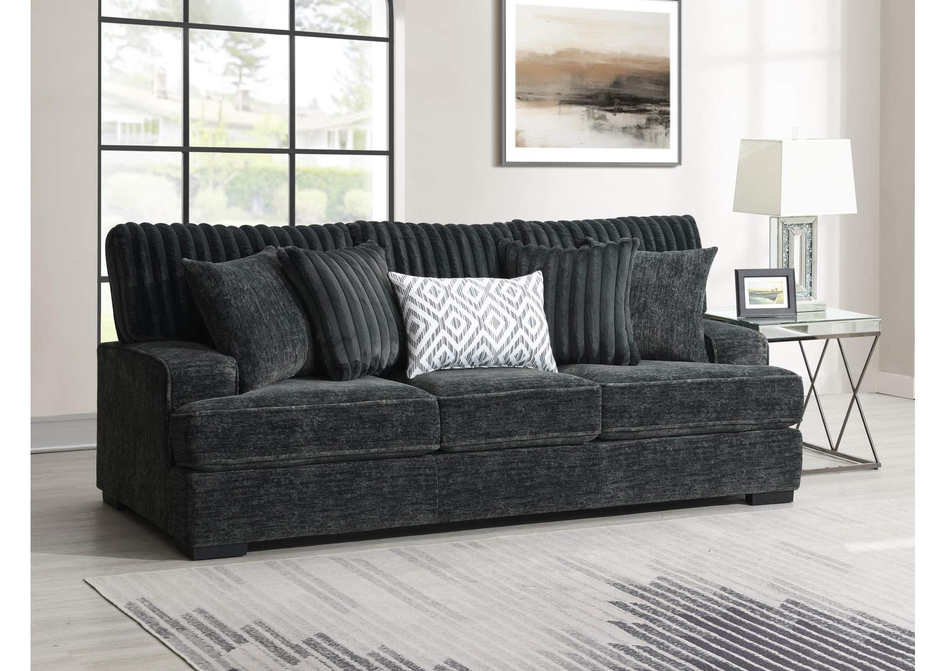 Charcoal Sofa image 1