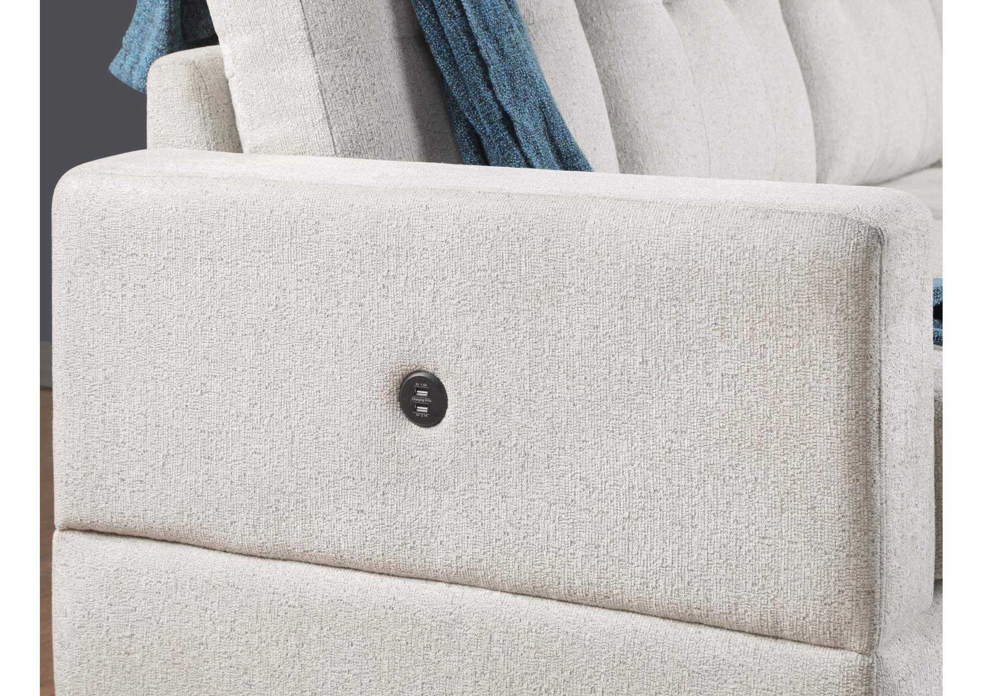 Beige Ottoman image 1