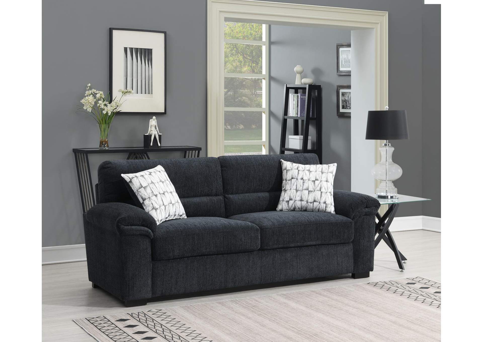 Charcoal Sofa image 1