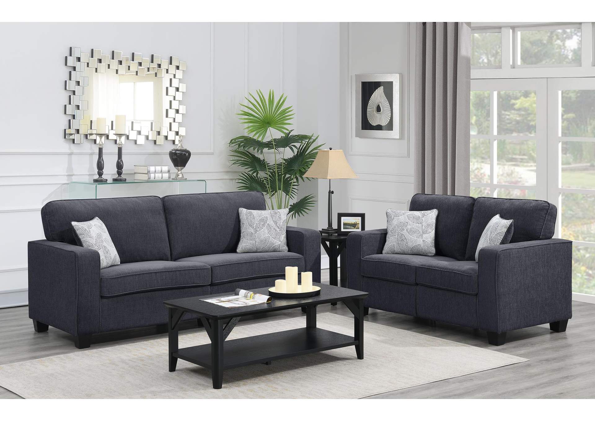 Slate Gray Sofa image 1