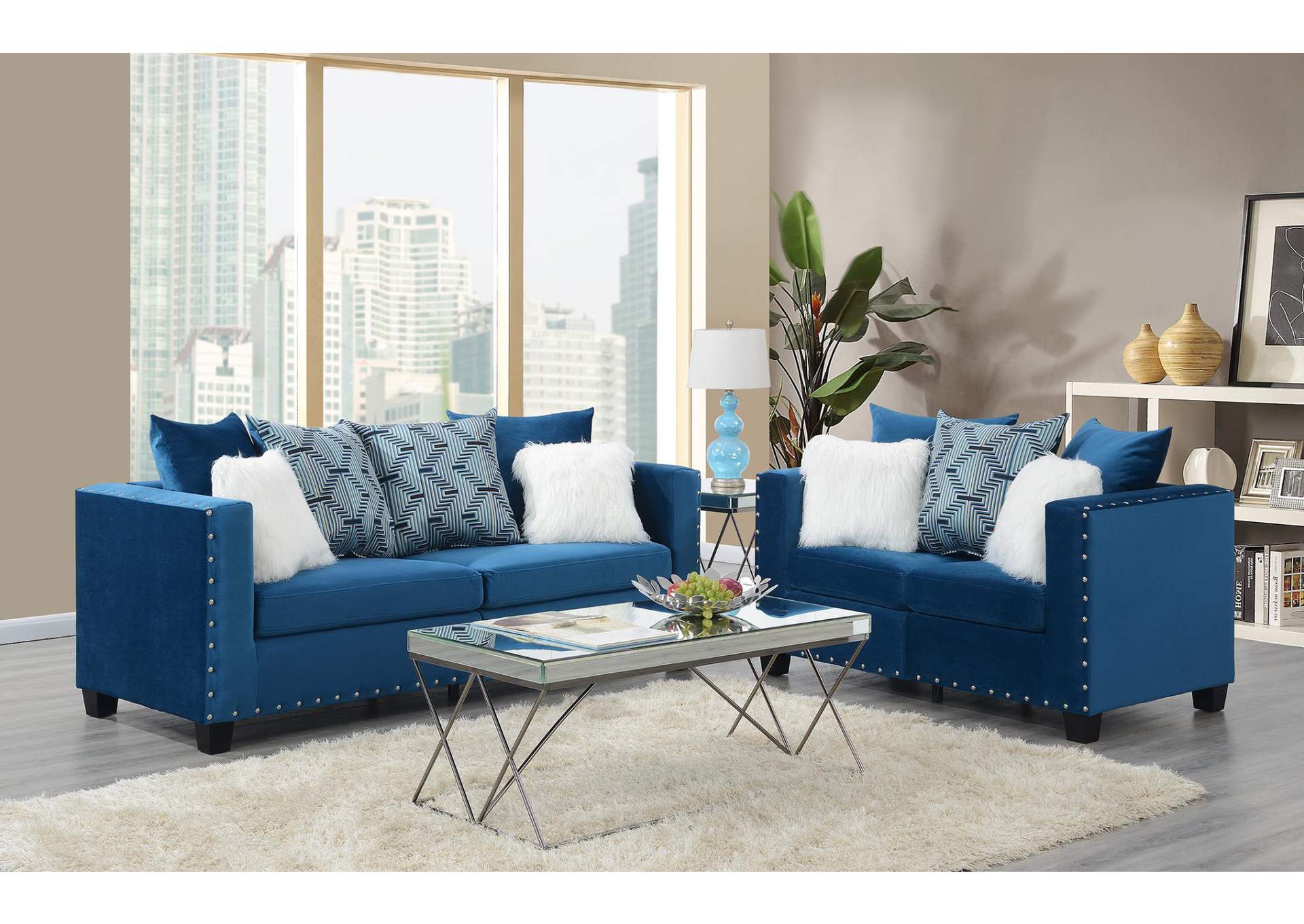 Blue Sofa image 1