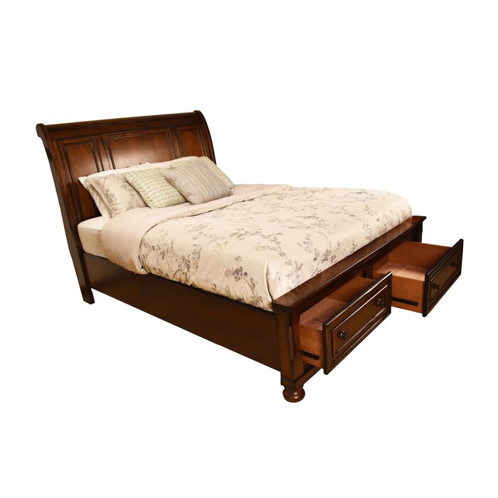Baltimore Walnut King Bed image 1
