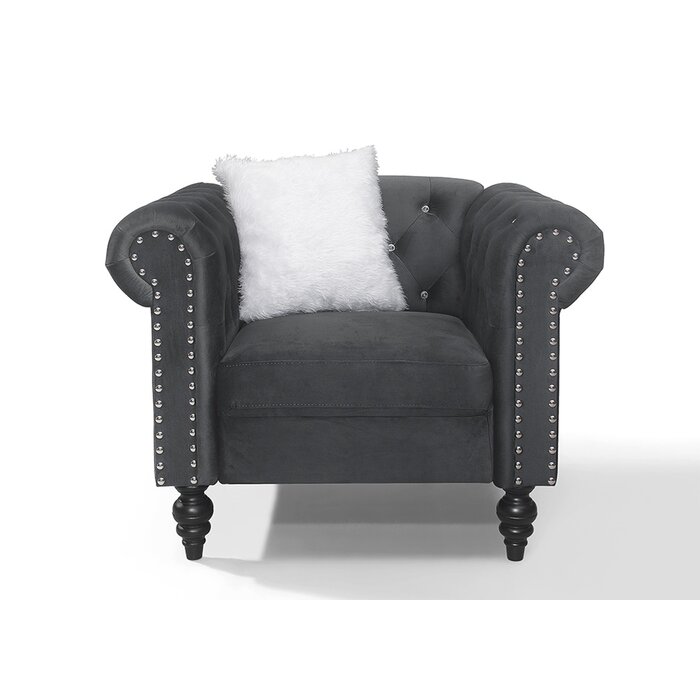 Emma Gray Chair image 1