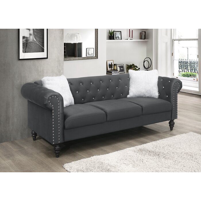 Emma Gray Sofa image 1