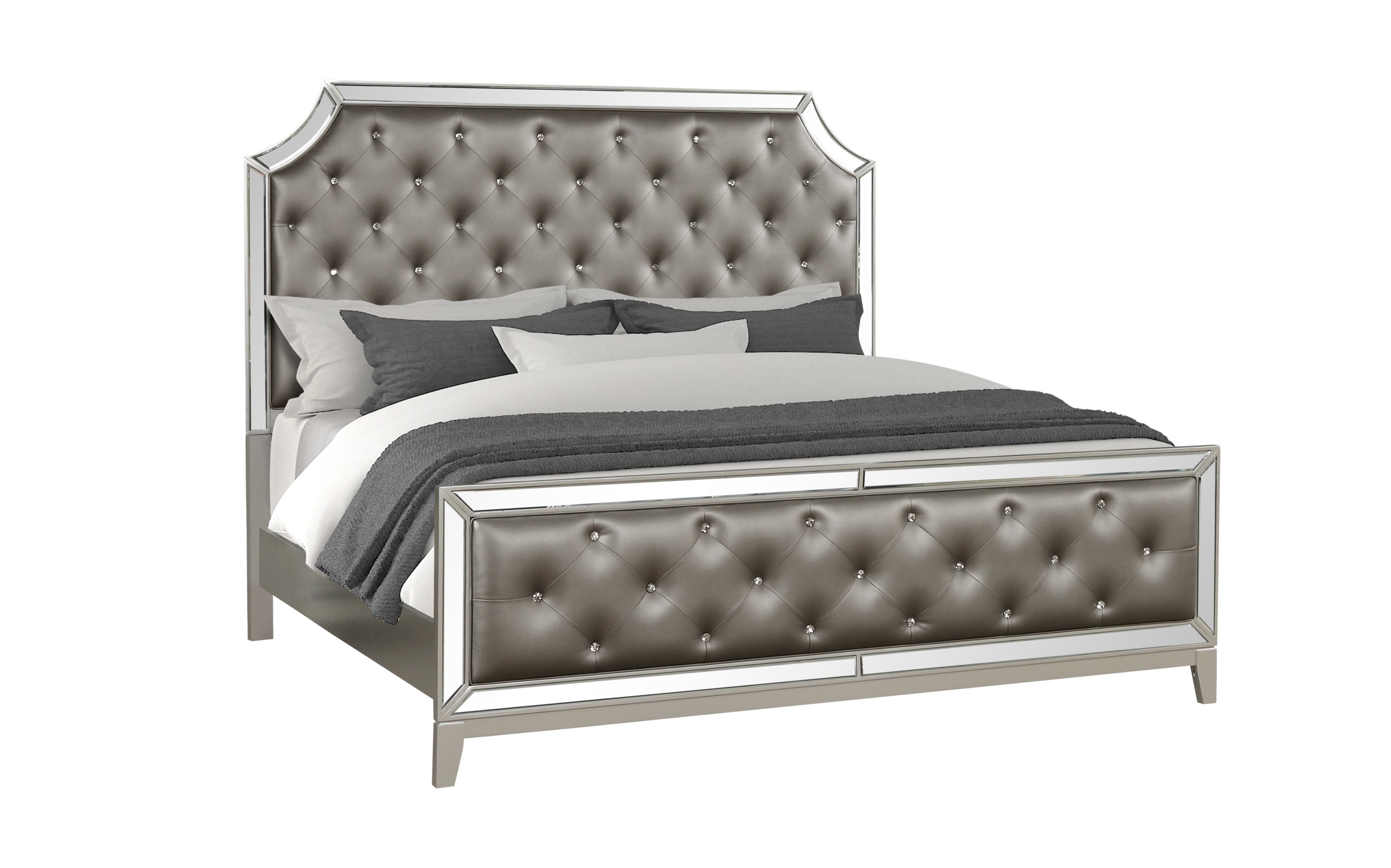 Harmony Silver Full Bed image 1