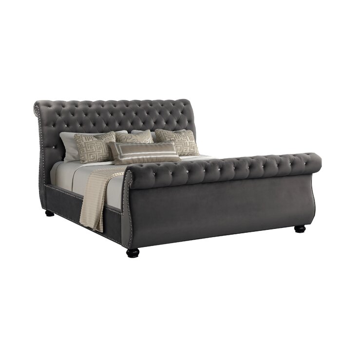 Kendall Gray King Bed image 3