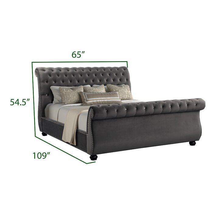 Kendall Gray Queen Bed image 6
