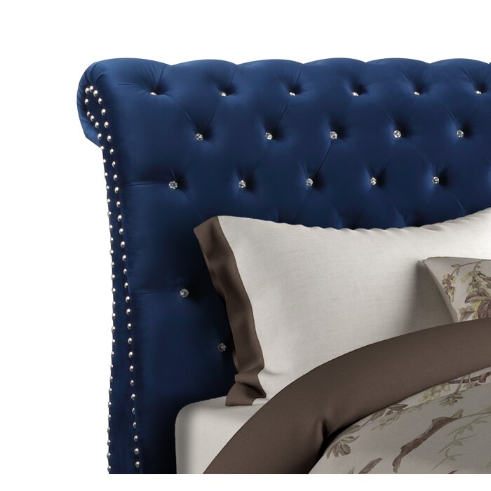Kendall Blue Queen Bed image 4