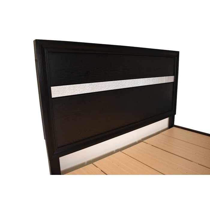 Matrix Black Queen Bed image 5