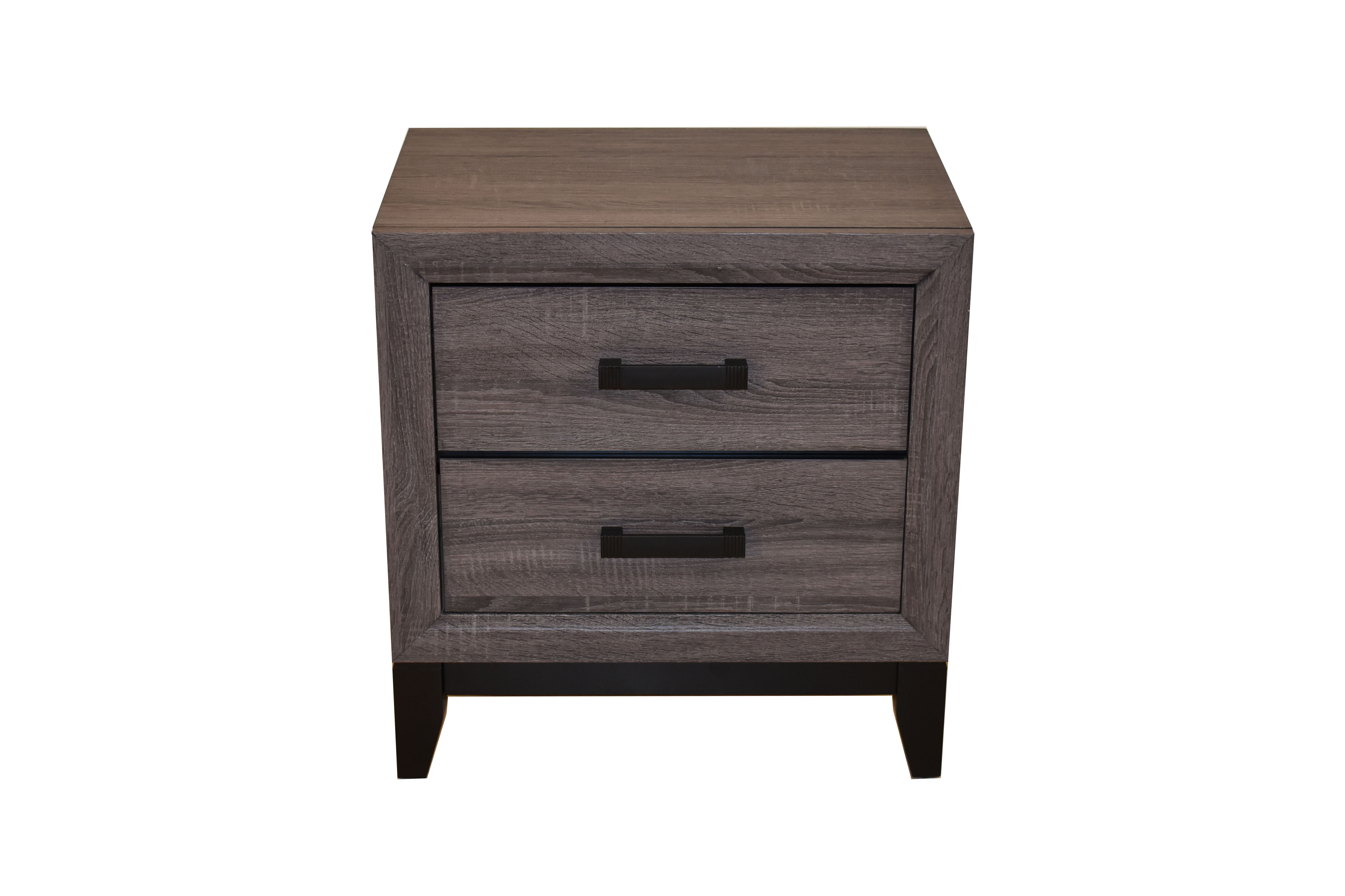 Sierra Foil Grey Nightstand image 1