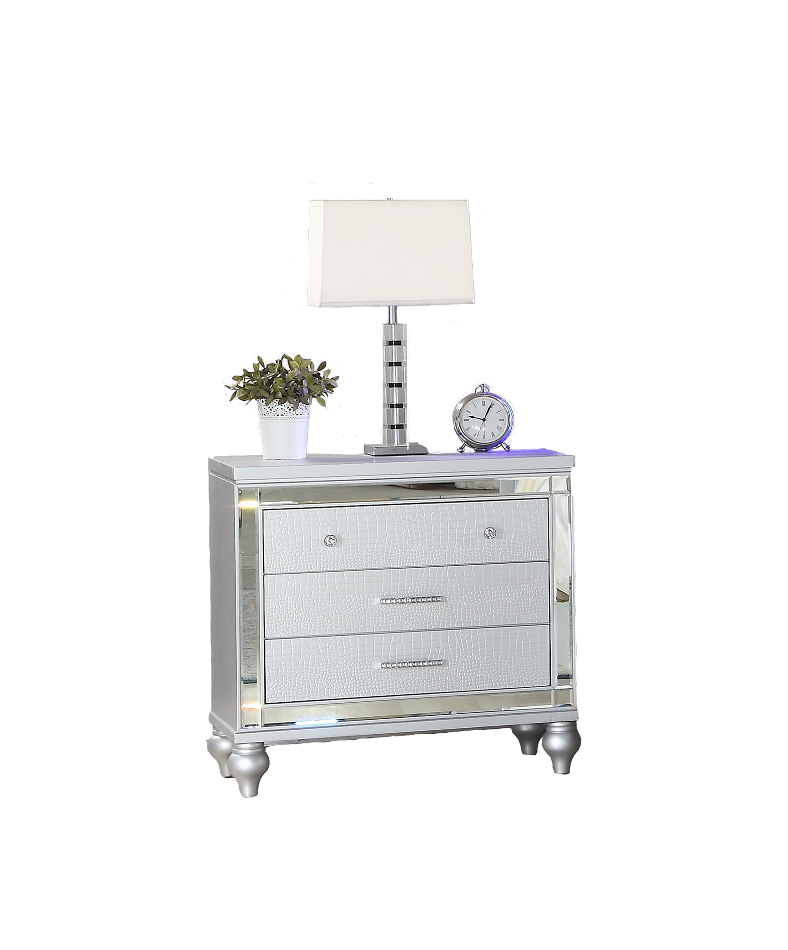 Sterling Silver Nightstand image 1
