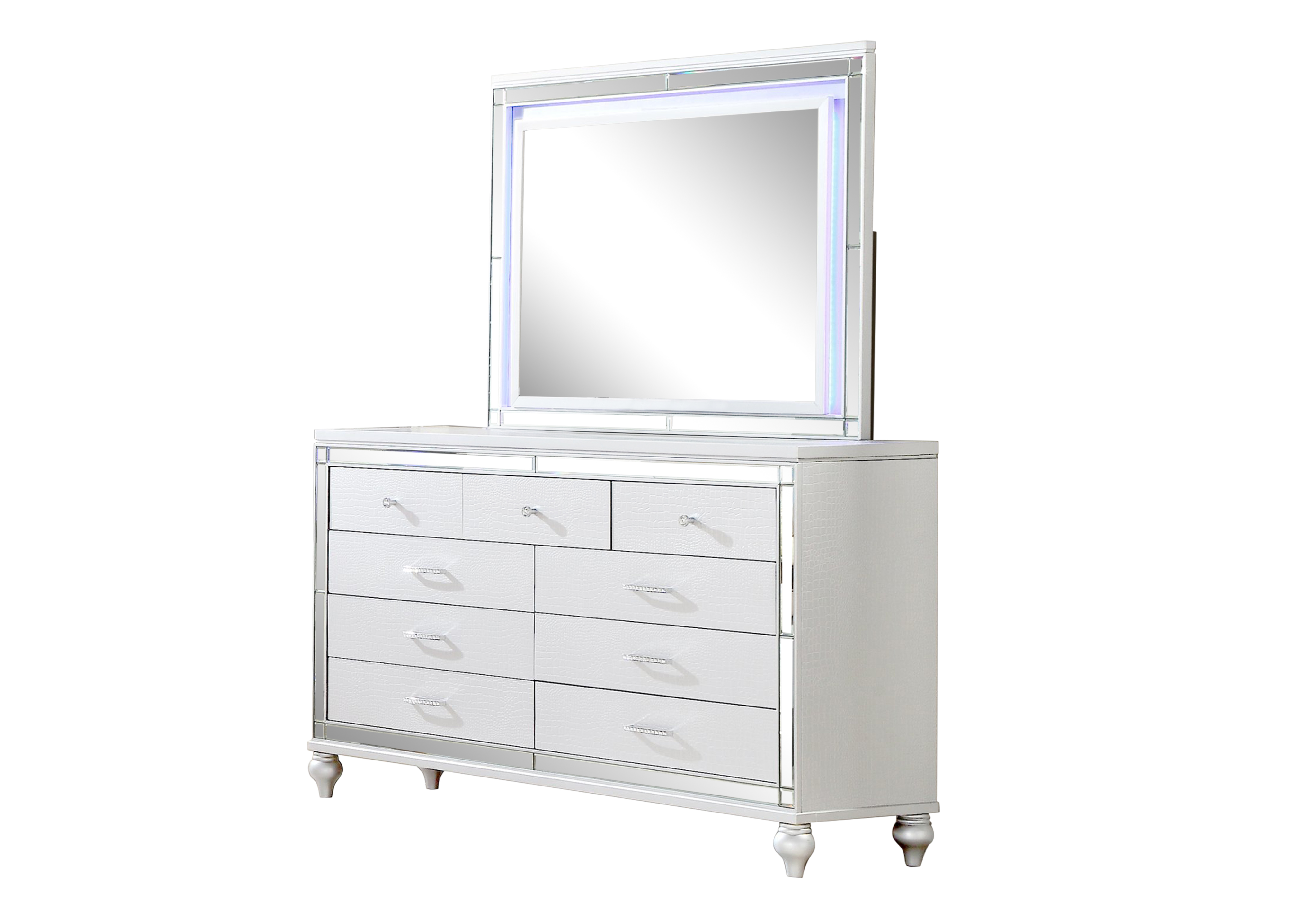 Sterling White Dresser image 1