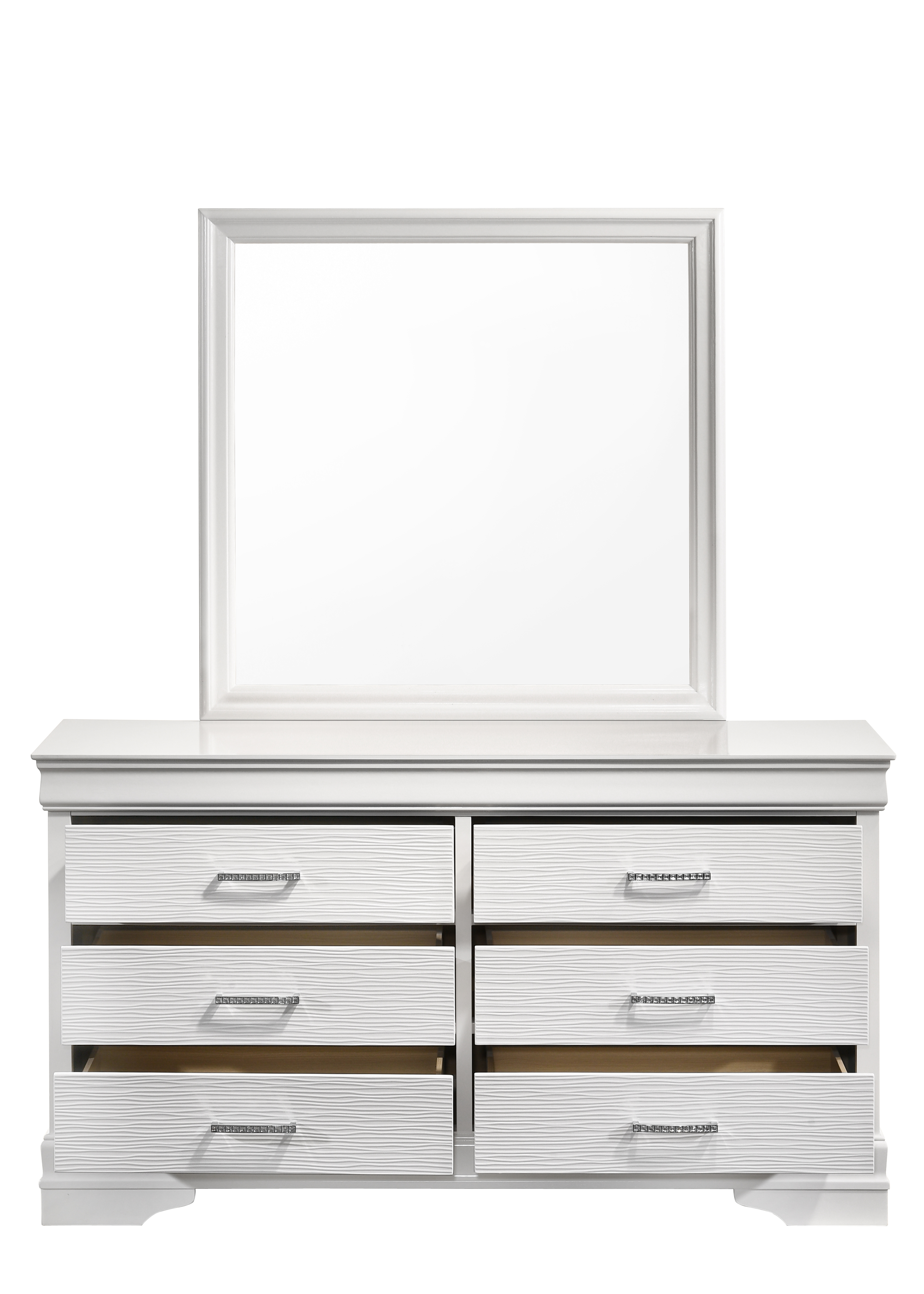 Brooklyn White Dresser image 3