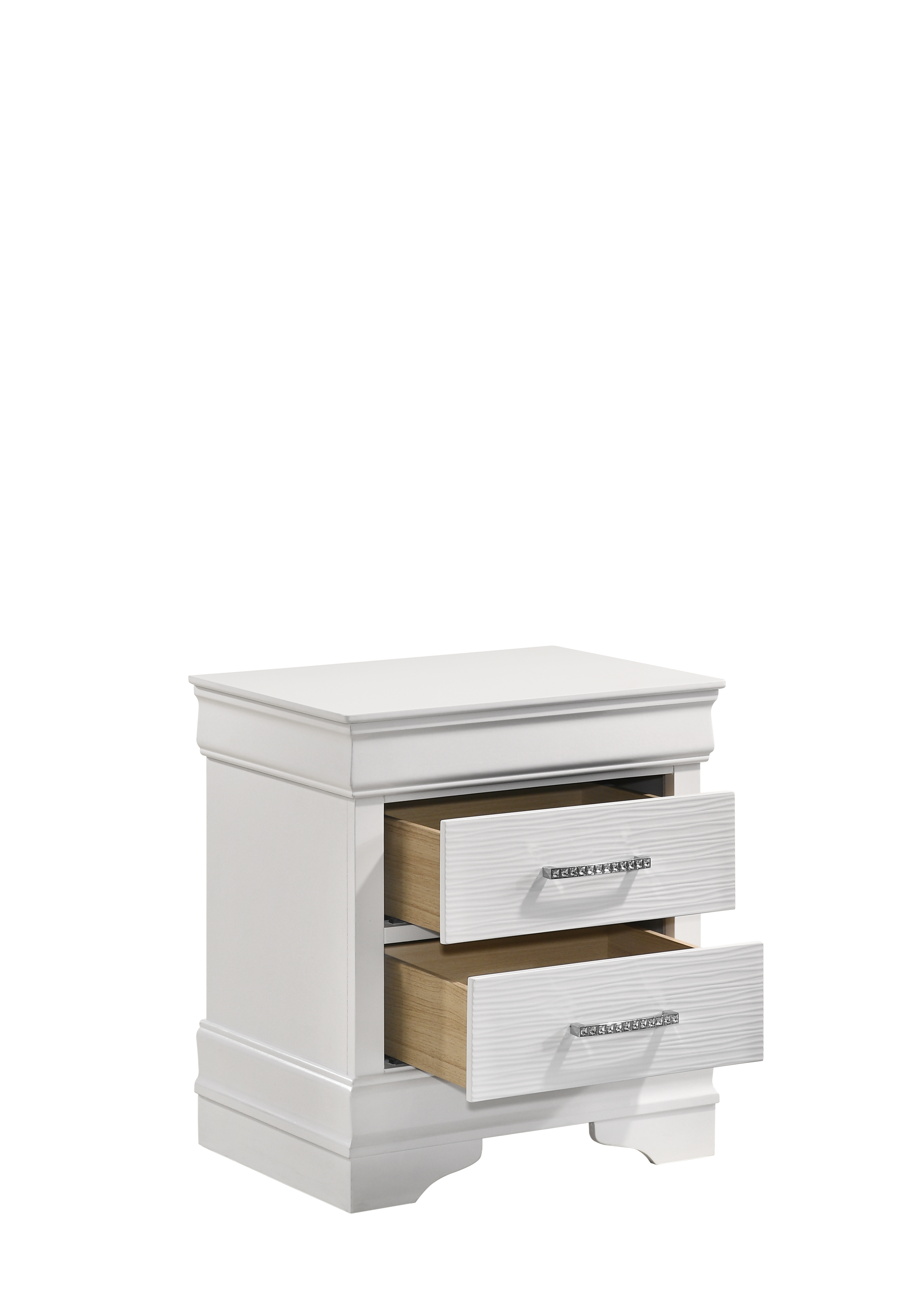 Brooklyn White Nightstand image 3