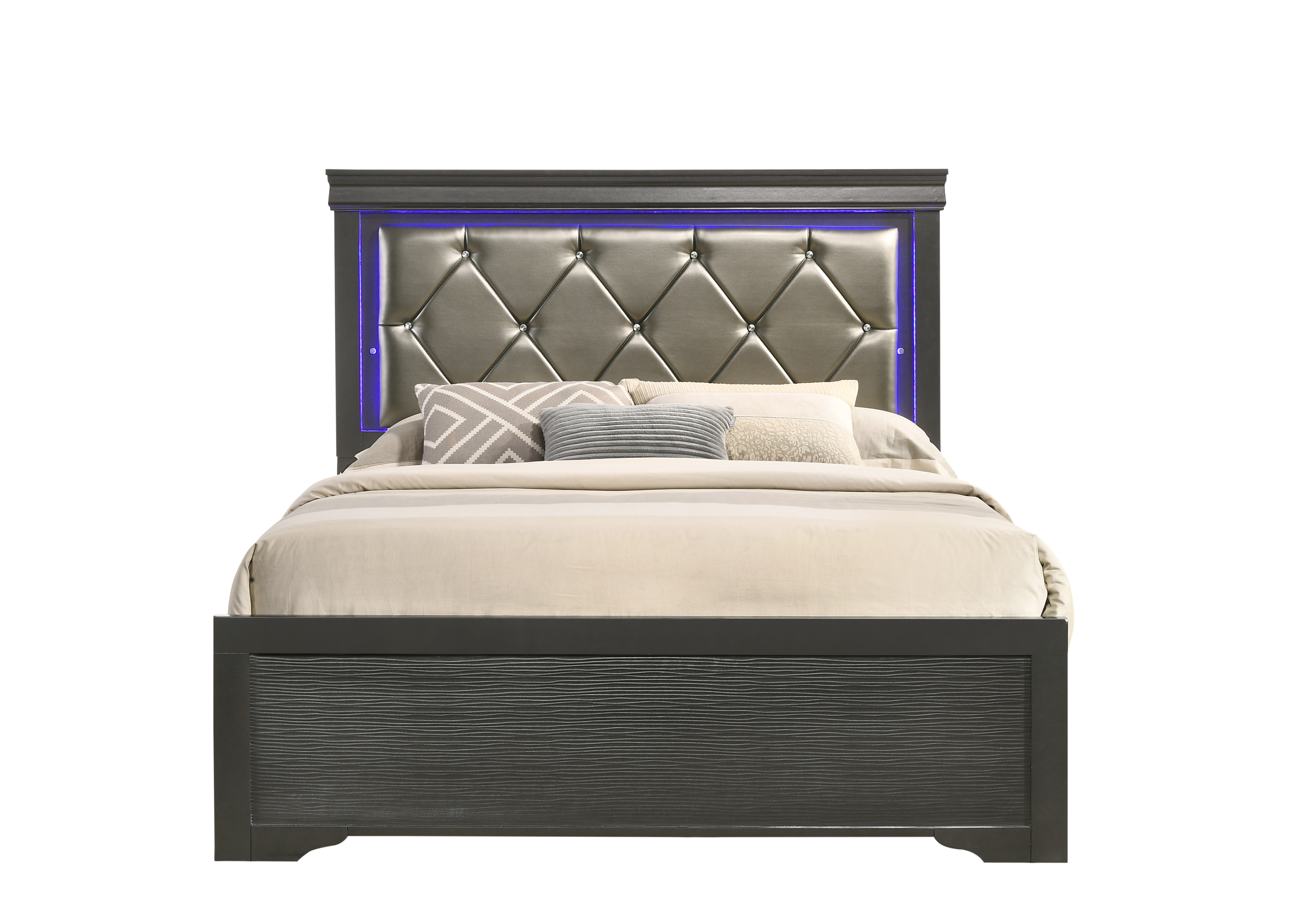 Brooklyn Gray Twin 4 Piece Bedroom Set image 5